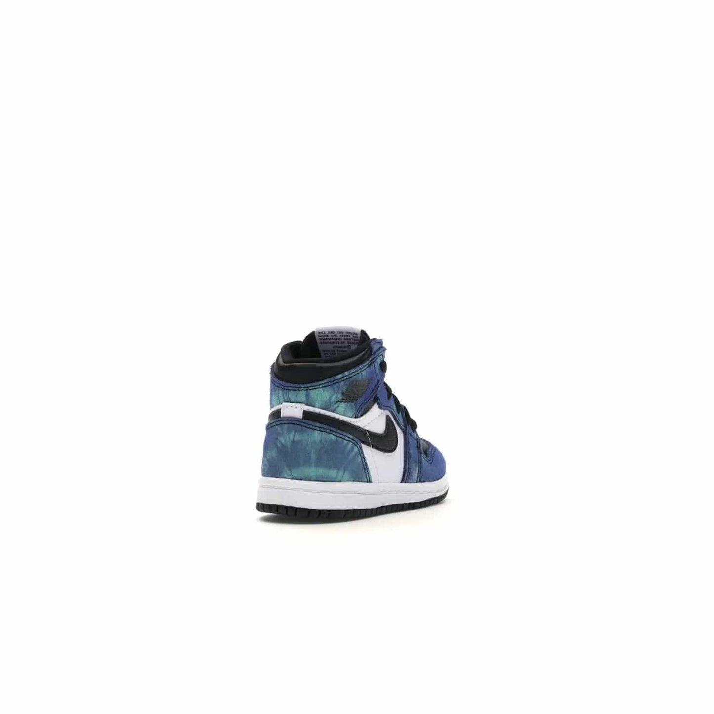 Jordan 1 Retro High Tie Dye (TD) - Image 31 - Only at www.BallersClubKickz.com - Add a unique twist to your sneaker collection with the Jordan 1 Retro High Tie Dye (TD). Classic Air Jordan 1 details like toe box perforations and the signature Swoosh logo on the sidewall are topped with an eye-catching tie dye design that’s perfect for styling all year round.