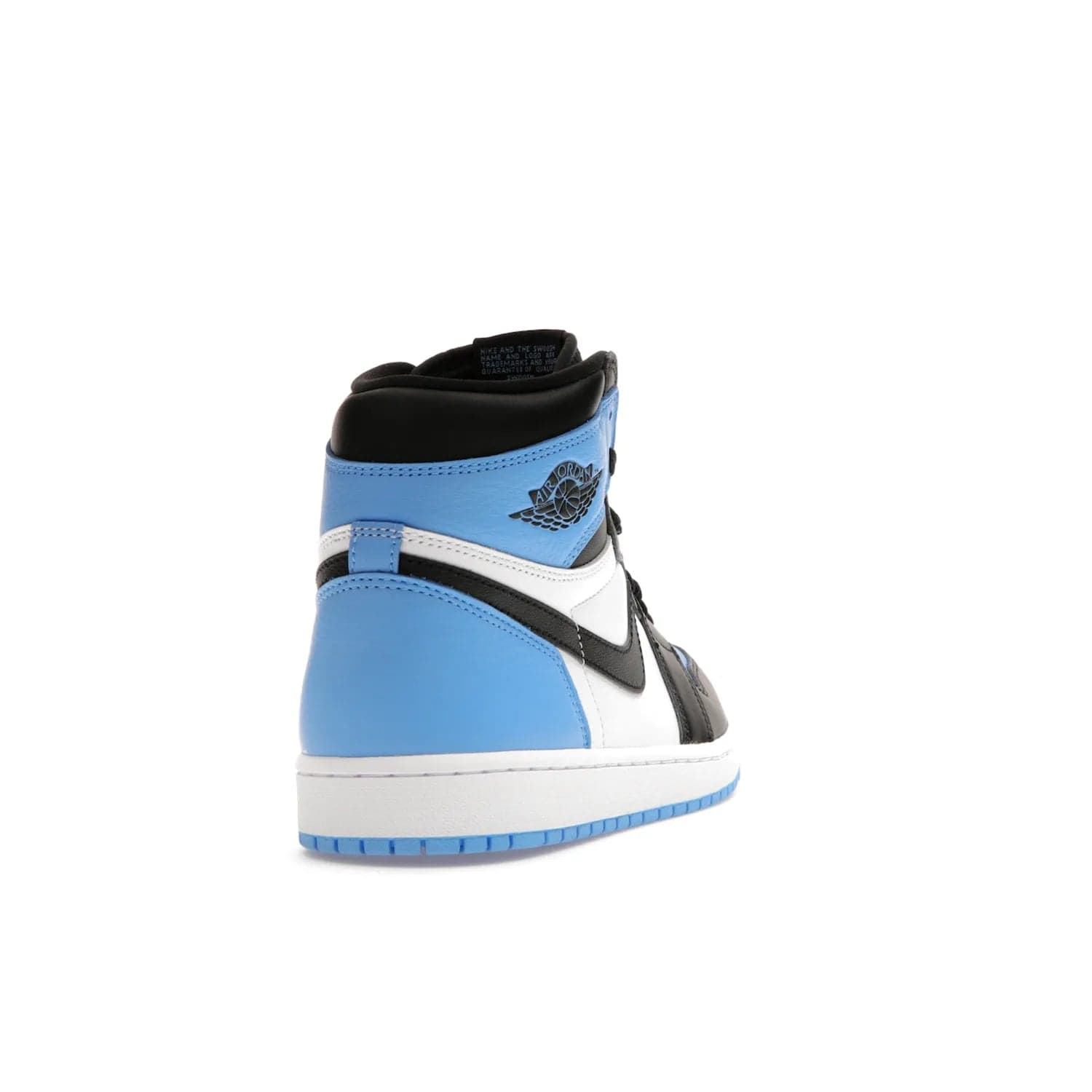 Jordan 1 Retro High OG UNC Toe - Image 30 - Only at www.BallersClubKickz.com - Jordan 1 High OG UNC Toe is a fashionable, high-quality sneaker featuring University Blue, Black White and White. Releasing July 22, 2023, it's the perfect pick up for sneakerheads.