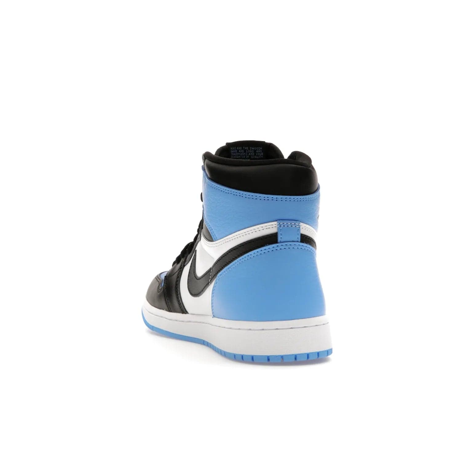 Jordan 1 Retro High OG UNC Toe - Image 26 - Only at www.BallersClubKickz.com - Jordan 1 High OG UNC Toe is a fashionable, high-quality sneaker featuring University Blue, Black White and White. Releasing July 22, 2023, it's the perfect pick up for sneakerheads.