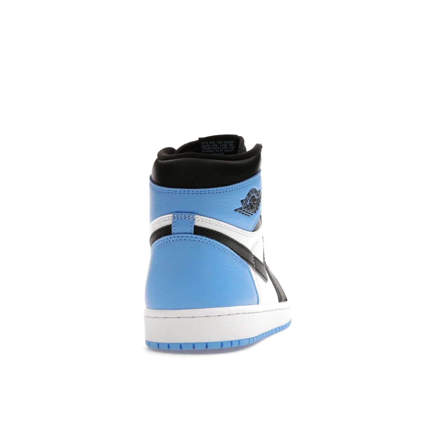 Jordan 1 Retro High OG UNC Toe - Image 29 - Only at www.BallersClubKickz.com - Jordan 1 High OG UNC Toe is a fashionable, high-quality sneaker featuring University Blue, Black White and White. Releasing July 22, 2023, it's the perfect pick up for sneakerheads.