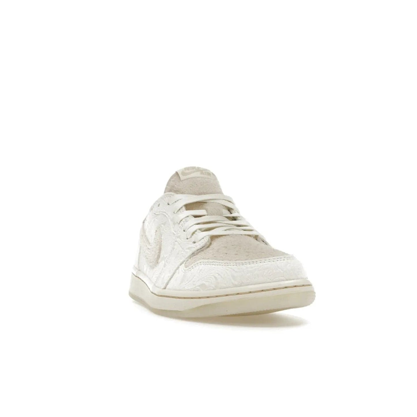 Jordan 1 Retro Low OG Chris Paul - Image 8 - Only at www.BallersClubKickz.com - Jordan 1 Retro Low OG Chris Paul has arrived in a timeless colorway. Light cream upper with matching sail trim and the iconic Jumpman logo. Add classic style to your wardrobe with this sleek sneaker. Grab your pair today!