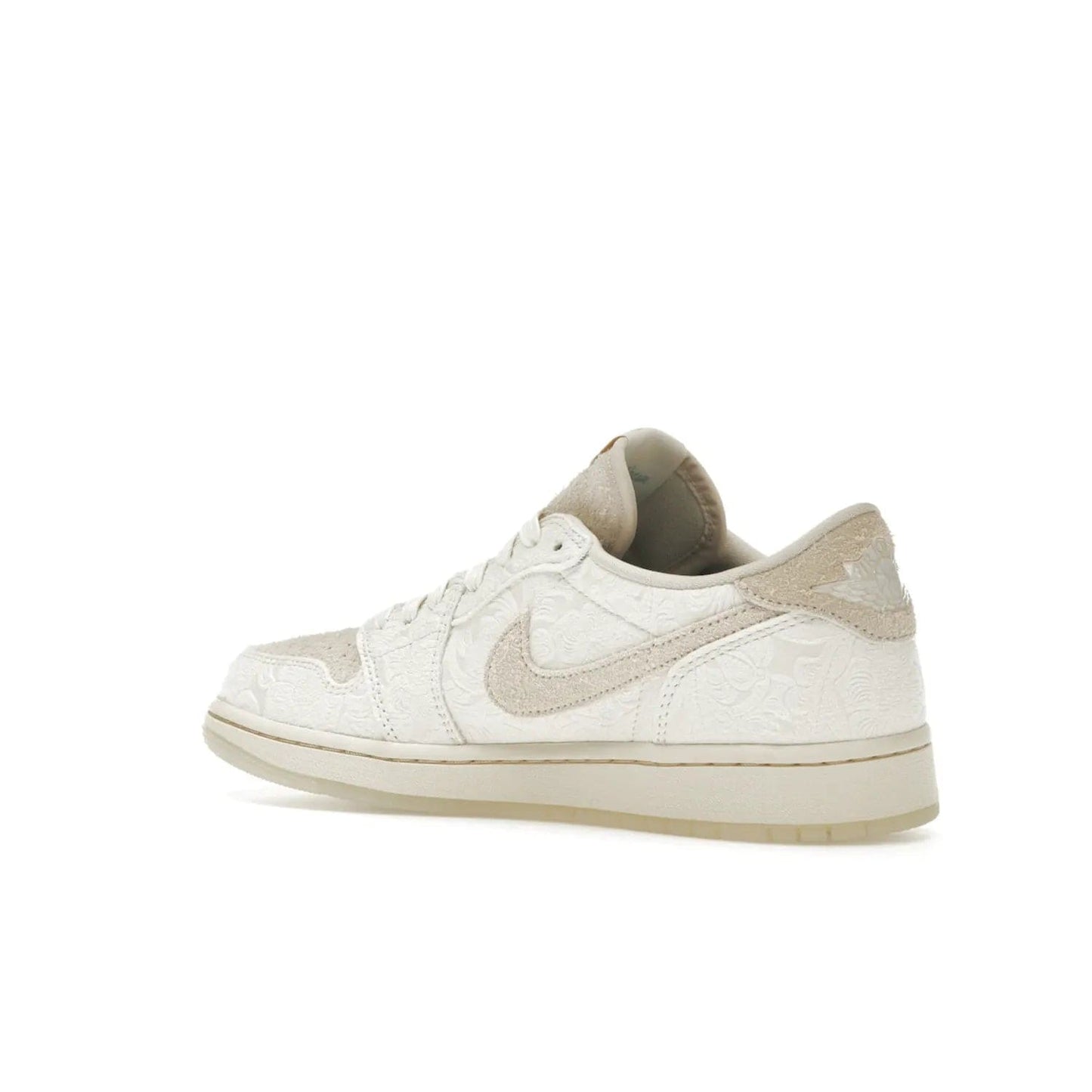 Jordan 1 Retro Low OG Chris Paul - Image 23 - Only at www.BallersClubKickz.com - Jordan 1 Retro Low OG Chris Paul has arrived in a timeless colorway. Light cream upper with matching sail trim and the iconic Jumpman logo. Add classic style to your wardrobe with this sleek sneaker. Grab your pair today!