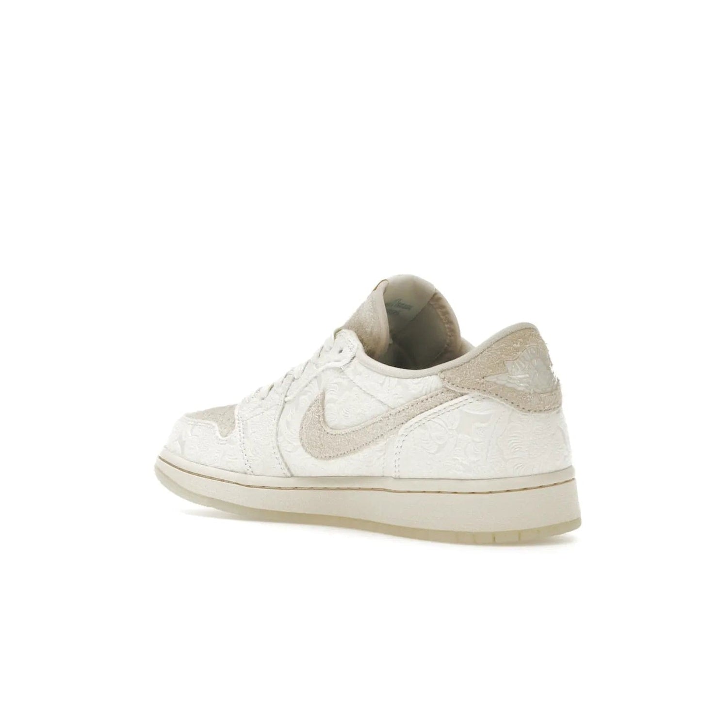 Jordan 1 Retro Low OG Chris Paul - Image 24 - Only at www.BallersClubKickz.com - Jordan 1 Retro Low OG Chris Paul has arrived in a timeless colorway. Light cream upper with matching sail trim and the iconic Jumpman logo. Add classic style to your wardrobe with this sleek sneaker. Grab your pair today!