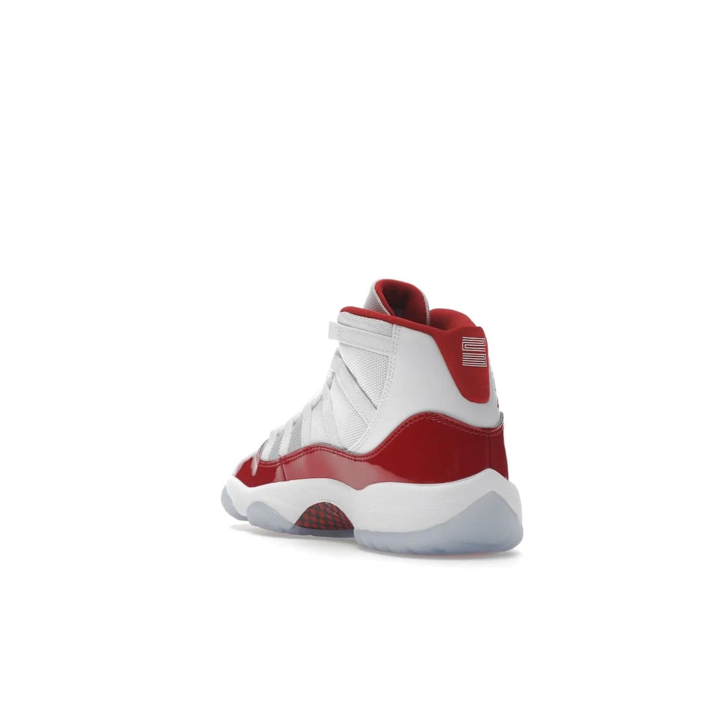 Jordan 11 Retro Cherry (2022) (GS) - Image 25 - Only at www.BallersClubKickz.com - Shop the Air Jordan 11 Retro Cherry 2022 GS, designed for style & comfort. Snug fit with webbing eyelets, rope laces, encased Air-sole unit & a Translucent rubber outsole. Available 12/10/2022.