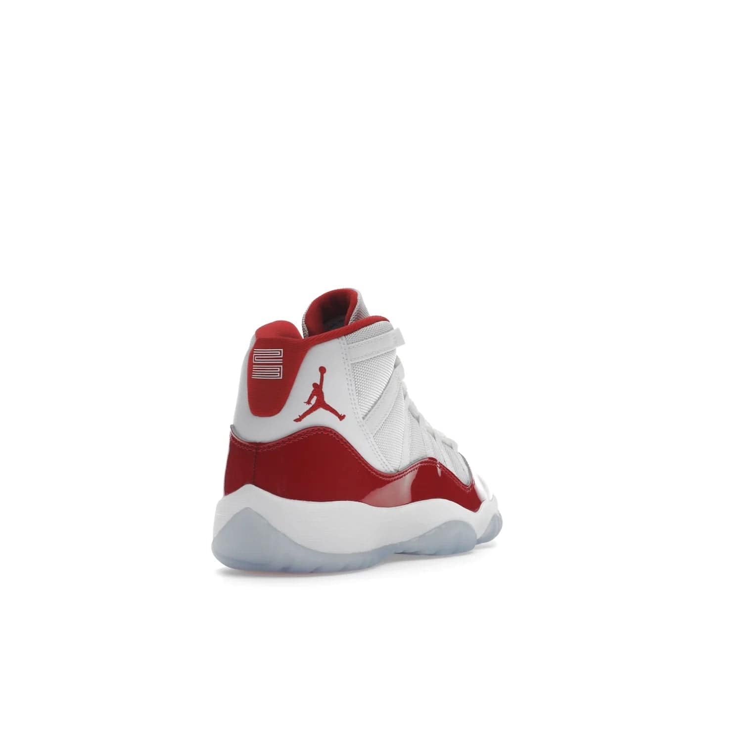 Jordan 11 Retro Cherry (2022) (GS) - Image 31 - Only at www.BallersClubKickz.com - Shop the Air Jordan 11 Retro Cherry 2022 GS, designed for style & comfort. Snug fit with webbing eyelets, rope laces, encased Air-sole unit & a Translucent rubber outsole. Available 12/10/2022.