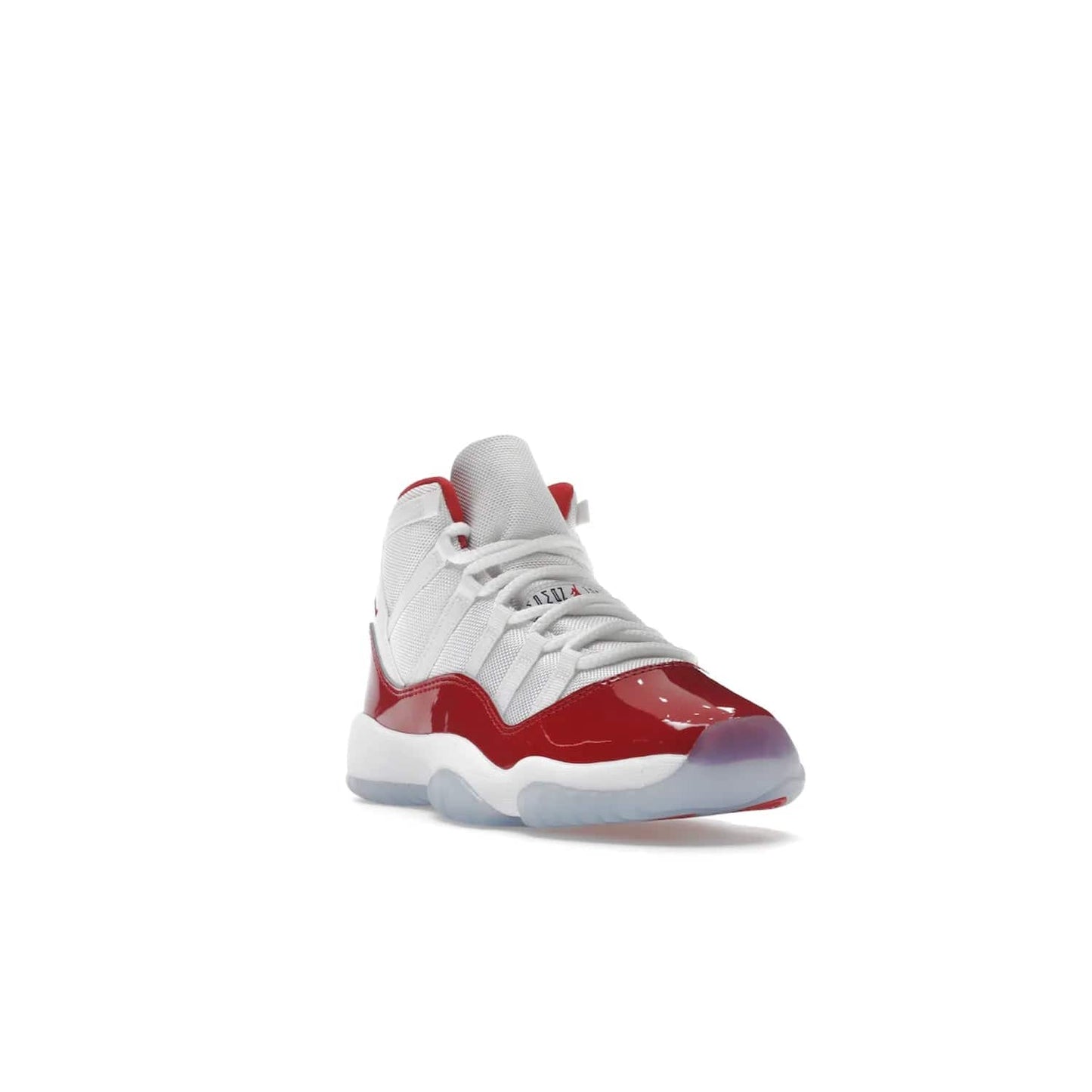 Jordan 11 Retro Cherry (2022) (GS) - Image 7 - Only at www.BallersClubKickz.com - Shop the Air Jordan 11 Retro Cherry 2022 GS, designed for style & comfort. Snug fit with webbing eyelets, rope laces, encased Air-sole unit & a Translucent rubber outsole. Available 12/10/2022.