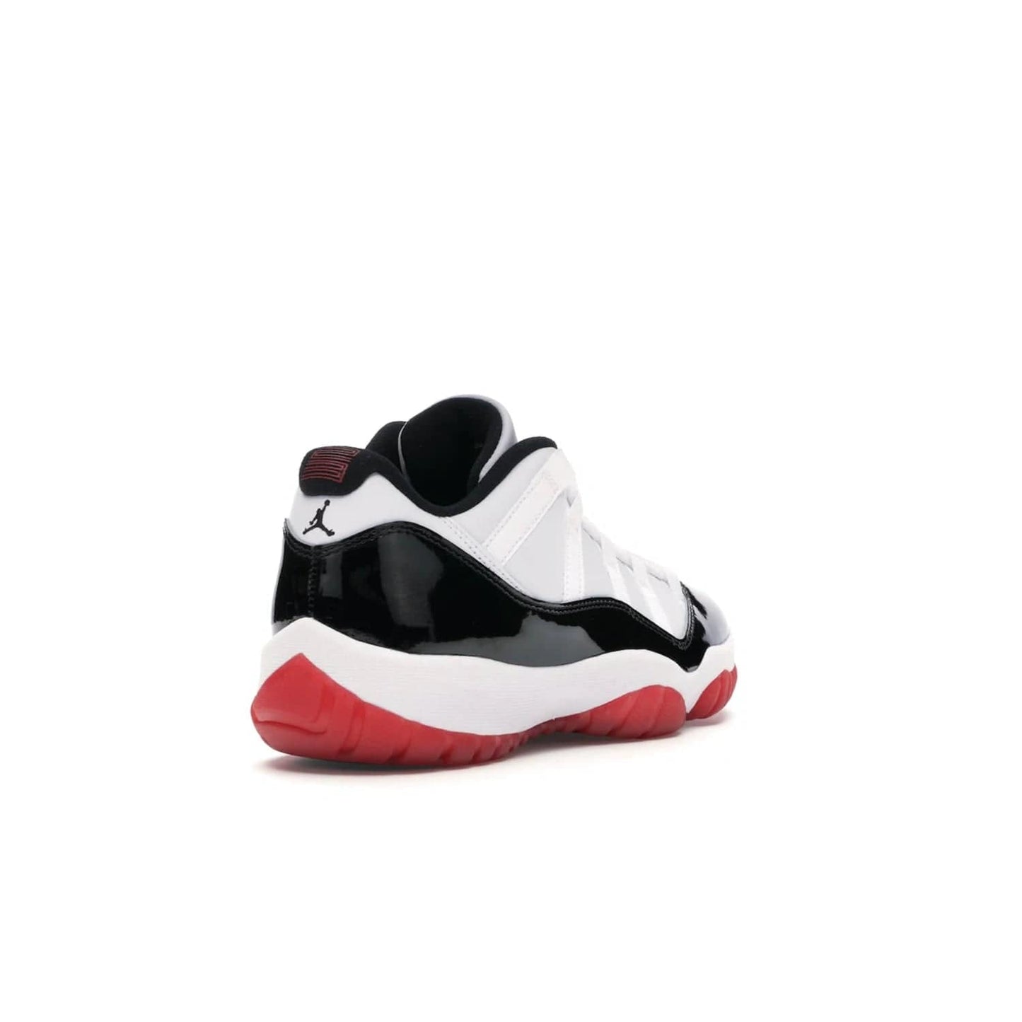 Jordan 11 Retro Low Concord Bred - Image 31 - Only at www.BallersClubKickz.com - Grab the classic Jordan 11 look with the Jordan 11 Retro Low Concord Bred. With white and black elements and the iconic red outsole of the Jordan 11 Bred, you won't miss a beat. Released in June 2020, the perfect complement to any outfit.