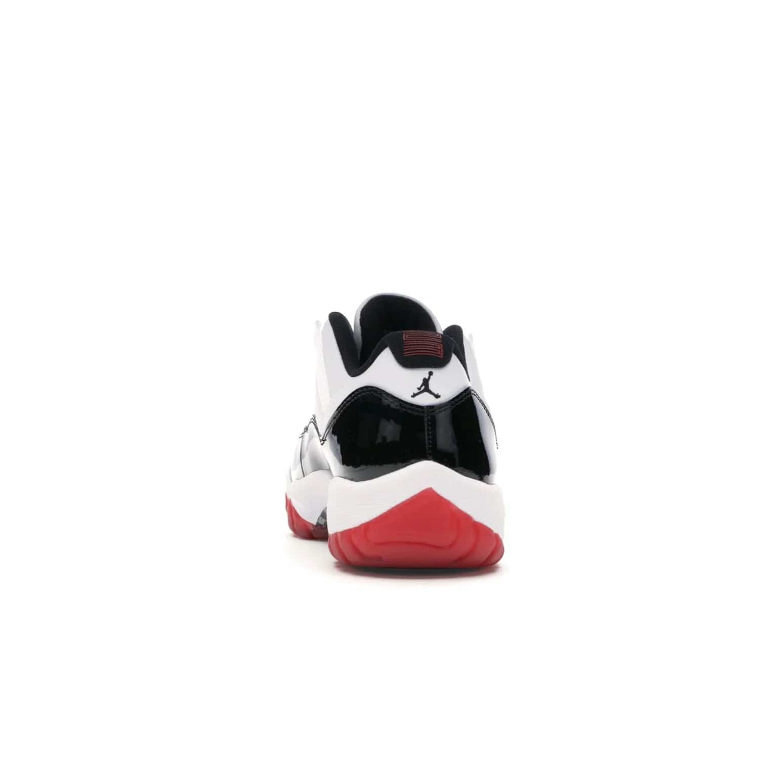 Jordan 11 Retro Low Concord Bred - Image 27 - Only at www.BallersClubKickz.com - Grab the classic Jordan 11 look with the Jordan 11 Retro Low Concord Bred. With white and black elements and the iconic red outsole of the Jordan 11 Bred, you won't miss a beat. Released in June 2020, the perfect complement to any outfit.