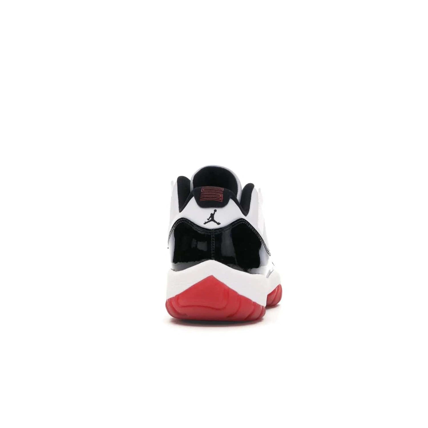Jordan 11 Retro Low Concord Bred - Image 28 - Only at www.BallersClubKickz.com - Grab the classic Jordan 11 look with the Jordan 11 Retro Low Concord Bred. With white and black elements and the iconic red outsole of the Jordan 11 Bred, you won't miss a beat. Released in June 2020, the perfect complement to any outfit.
