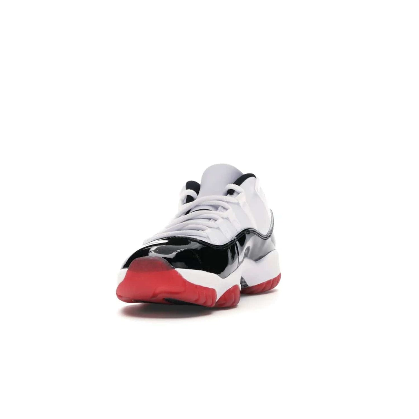 Jordan 11 Retro Low Concord Bred - Image 12 - Only at www.BallersClubKickz.com - Grab the classic Jordan 11 look with the Jordan 11 Retro Low Concord Bred. With white and black elements and the iconic red outsole of the Jordan 11 Bred, you won't miss a beat. Released in June 2020, the perfect complement to any outfit.