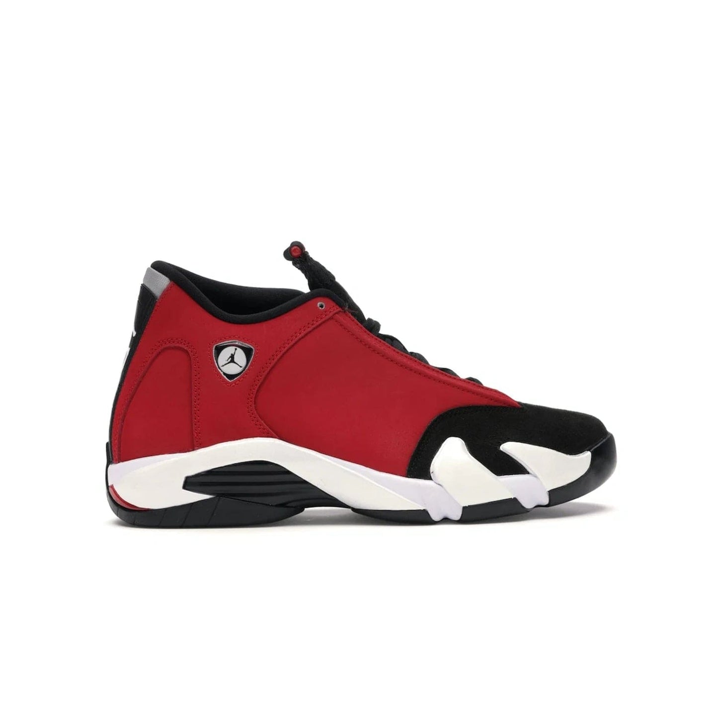 Jordan 14 Retro Gym Red Toro - Image 36 - Only at www.BallersClubKickz.com - Feel the Chicago Bulls energy with the Jordan 14 Retro Gym Red Toro! Black, red, and white design unites performance and fashion. Get your hands on this limited edition Jordan and show off your style today.