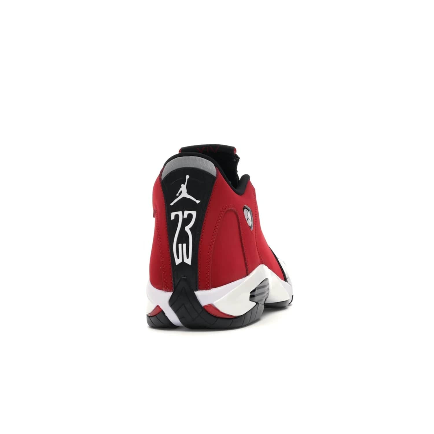 Jordan 14 Retro Gym Red Toro - Image 29 - Only at www.BallersClubKickz.com - Feel the Chicago Bulls energy with the Jordan 14 Retro Gym Red Toro! Black, red, and white design unites performance and fashion. Get your hands on this limited edition Jordan and show off your style today.