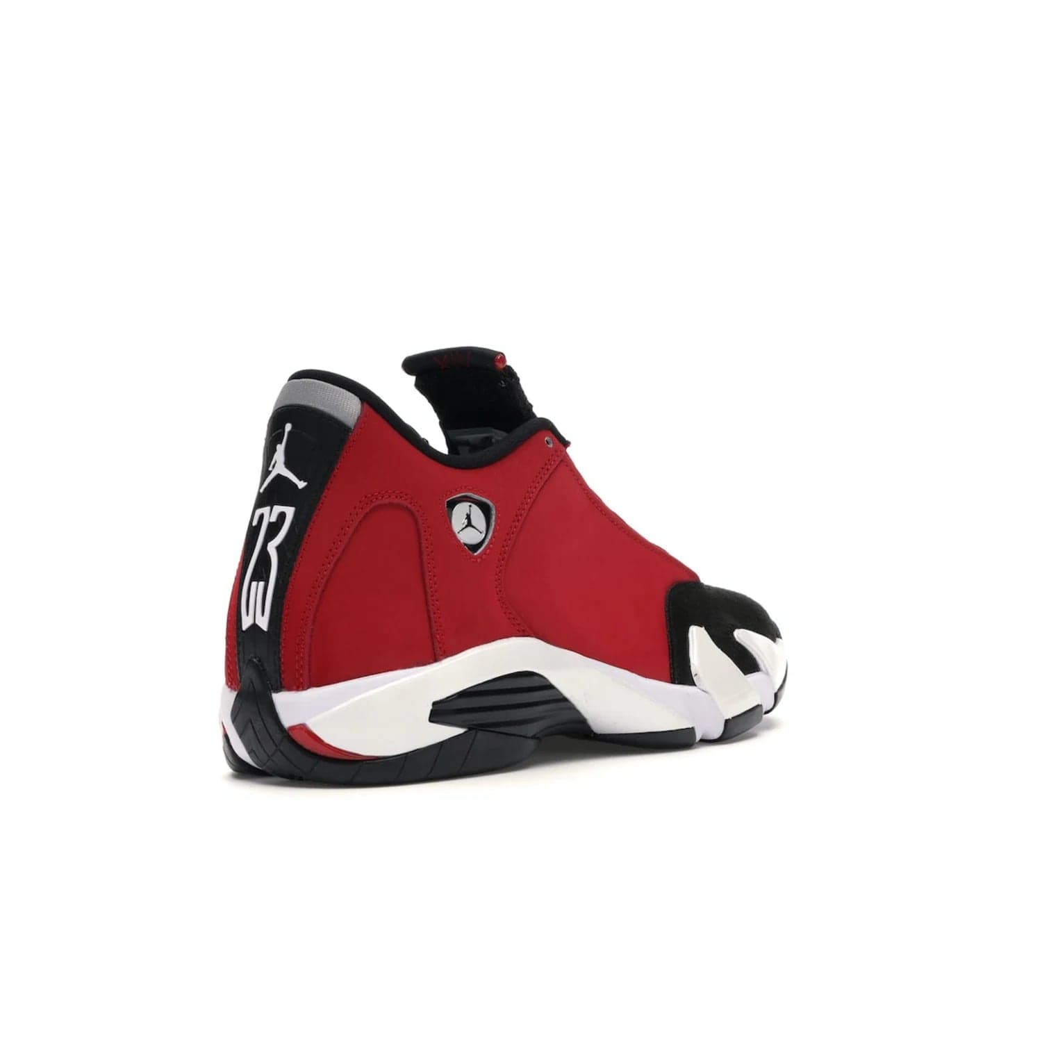Jordan 14 Retro Gym Red Toro - Image 32 - Only at www.BallersClubKickz.com - Feel the Chicago Bulls energy with the Jordan 14 Retro Gym Red Toro! Black, red, and white design unites performance and fashion. Get your hands on this limited edition Jordan and show off your style today.
