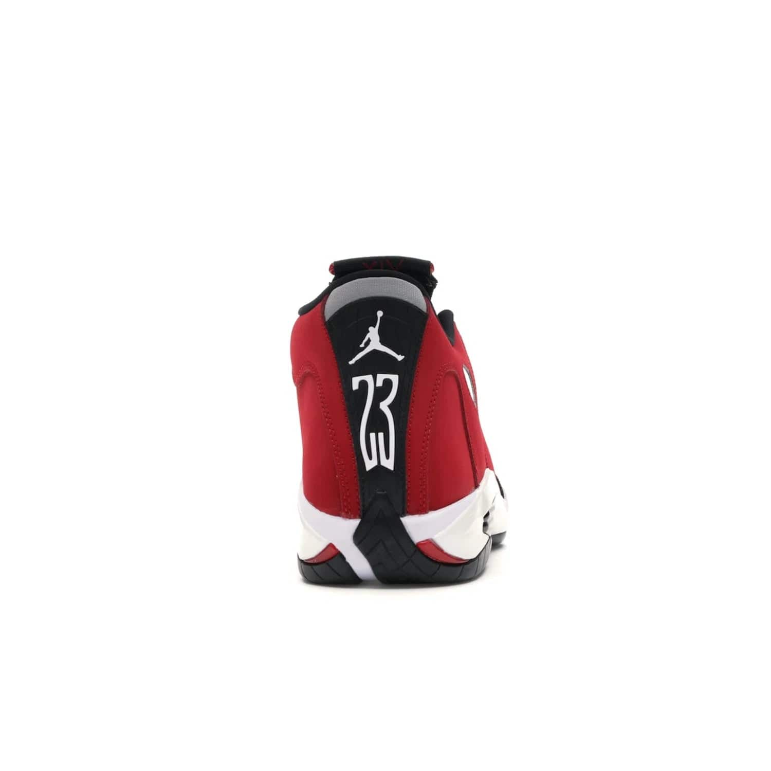 Jordan 14 Retro Gym Red Toro - Image 28 - Only at www.BallersClubKickz.com - Feel the Chicago Bulls energy with the Jordan 14 Retro Gym Red Toro! Black, red, and white design unites performance and fashion. Get your hands on this limited edition Jordan and show off your style today.