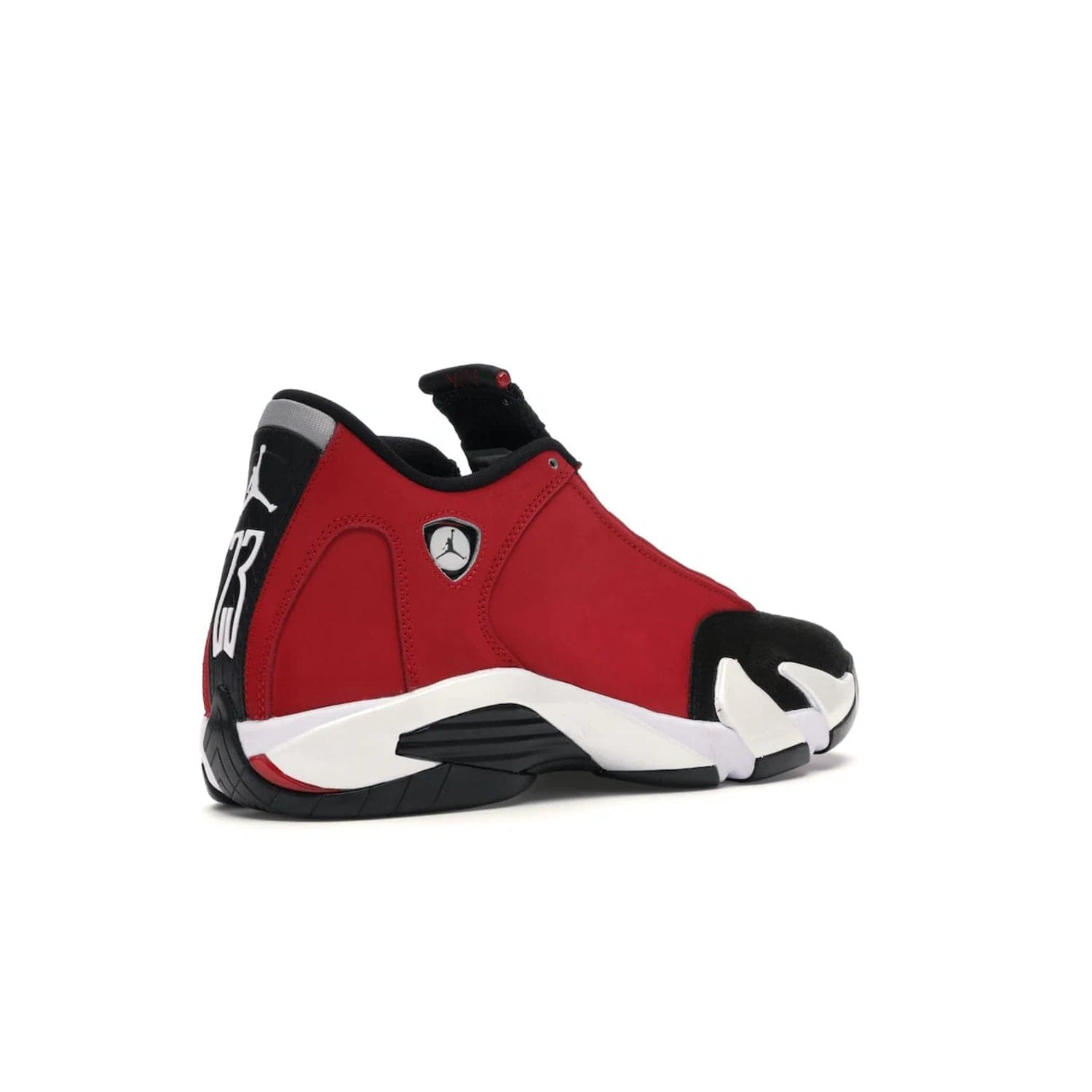 Jordan 14 Retro Gym Red Toro - Image 33 - Only at www.BallersClubKickz.com - Feel the Chicago Bulls energy with the Jordan 14 Retro Gym Red Toro! Black, red, and white design unites performance and fashion. Get your hands on this limited edition Jordan and show off your style today.