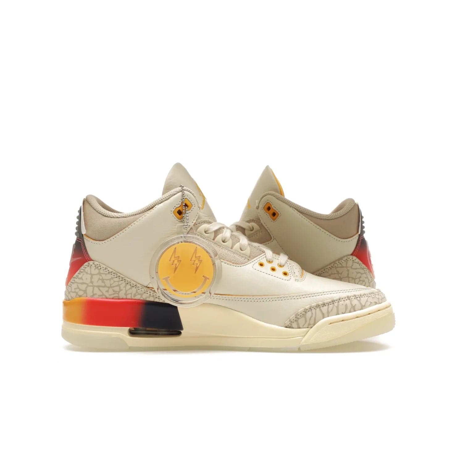 Jordan 3 Retro SP J Balvin Medellín Sunset - Image 19 - Only at www.BallersClubKickz.com - J Balvin x Jordan 3 Retro SP: Celebrate the joy of life with a colorful, homage to the electrifying reggaeton culture and iconic Jordan 3. Limited edition, Sept. 23. $250.