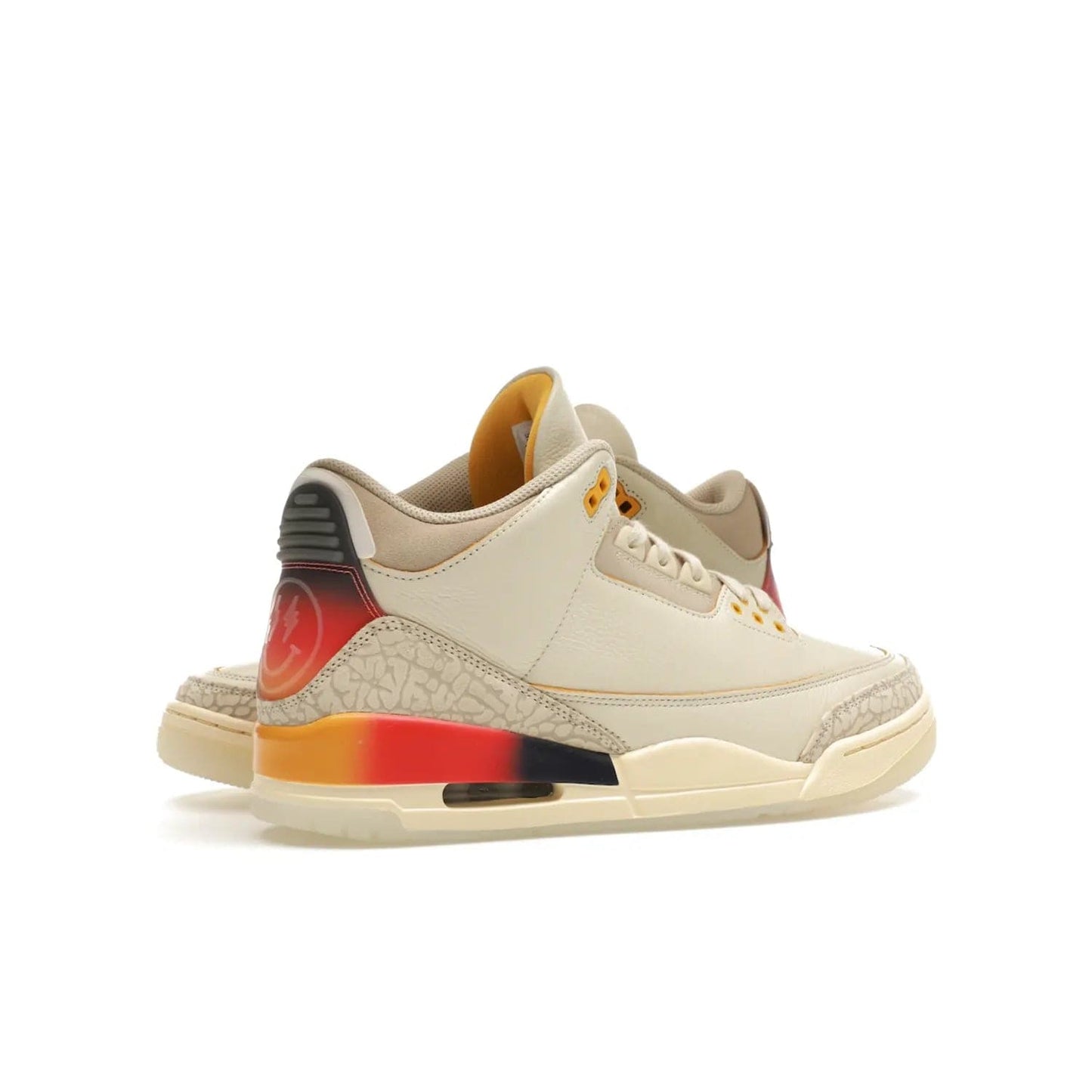 Jordan 3 Retro SP J Balvin Medellín Sunset - Image 34 - Only at www.BallersClubKickz.com - J Balvin x Jordan 3 Retro SP: Celebrate the joy of life with a colorful, homage to the electrifying reggaeton culture and iconic Jordan 3. Limited edition, Sept. 23. $250.