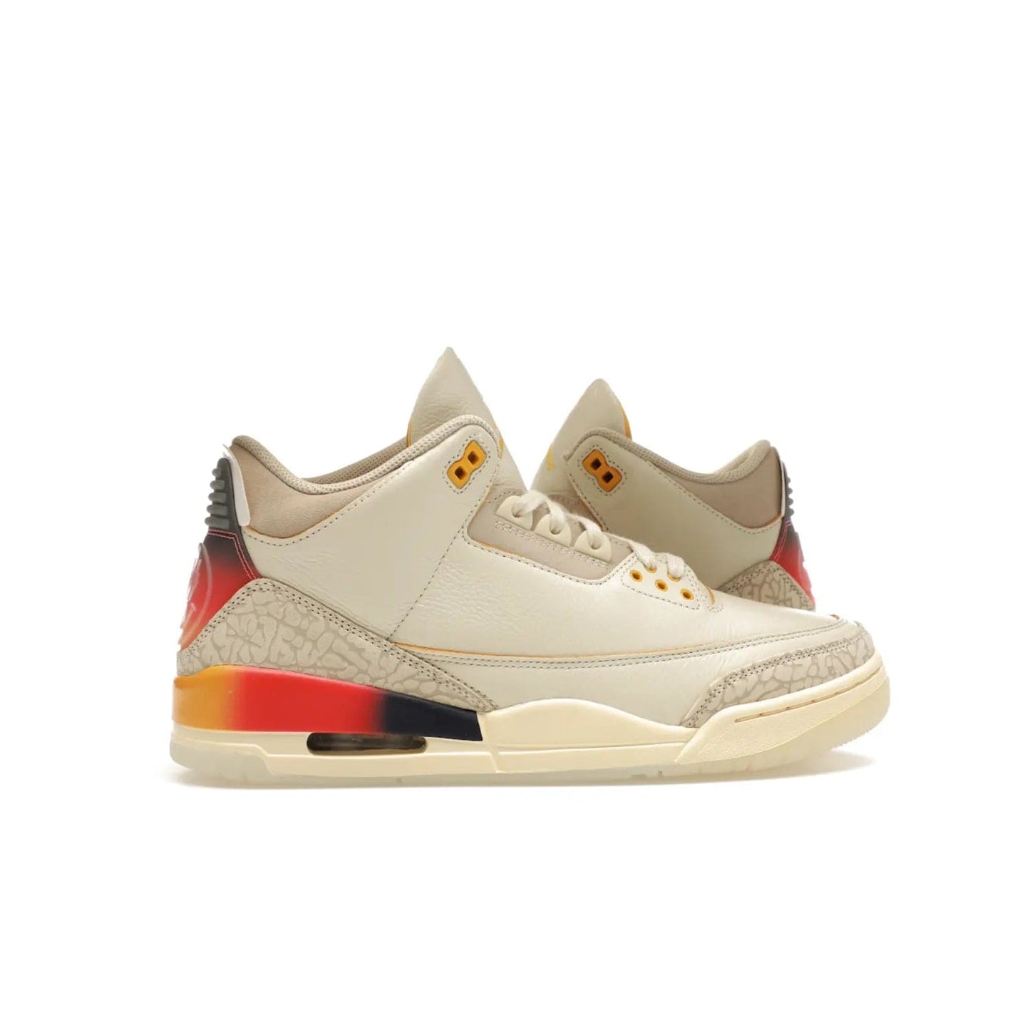 Jordan 3 Retro SP J Balvin Medellín Sunset - Image 36 - Only at www.BallersClubKickz.com - J Balvin x Jordan 3 Retro SP: Celebrate the joy of life with a colorful, homage to the electrifying reggaeton culture and iconic Jordan 3. Limited edition, Sept. 23. $250.