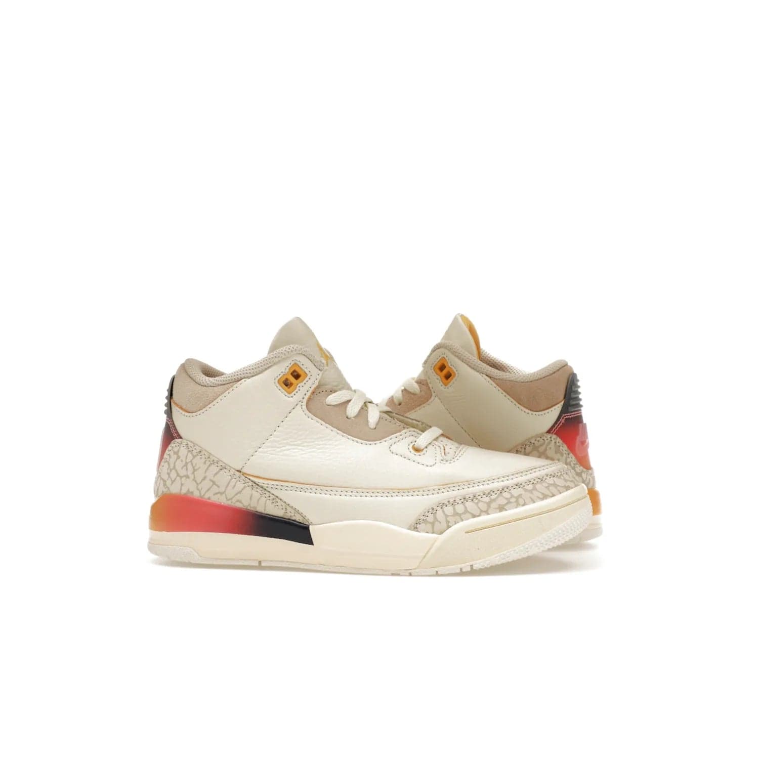 Jordan 3 Retro SP J Balvin Medellín Sunset (PS) - Image 2 - Only at www.BallersClubKickz.com - Jordan 3 Retro SP J Balvin Medellín Sunset (PS) arrives 2023-09-23. Add an edgy touch to your look with this vibrant multi-color sneaker.