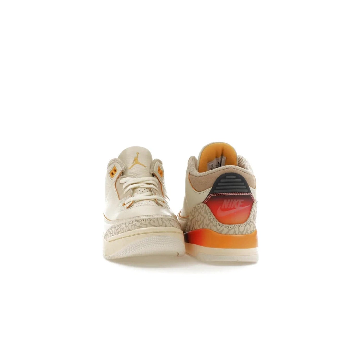 Jordan 3 Retro SP J Balvin Medellín Sunset (PS) - Image 9 - Only at www.BallersClubKickz.com - Jordan 3 Retro SP J Balvin Medellín Sunset (PS) arrives 2023-09-23. Add an edgy touch to your look with this vibrant multi-color sneaker.