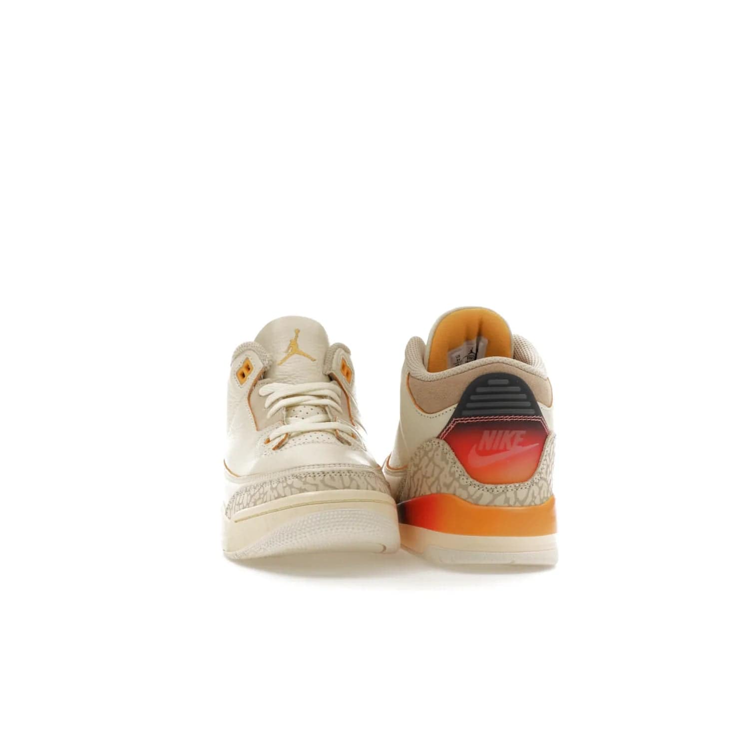 Jordan 3 Retro SP J Balvin Medellín Sunset (PS) - Image 9 - Only at www.BallersClubKickz.com - Jordan 3 Retro SP J Balvin Medellín Sunset (PS) arrives 2023-09-23. Add an edgy touch to your look with this vibrant multi-color sneaker.