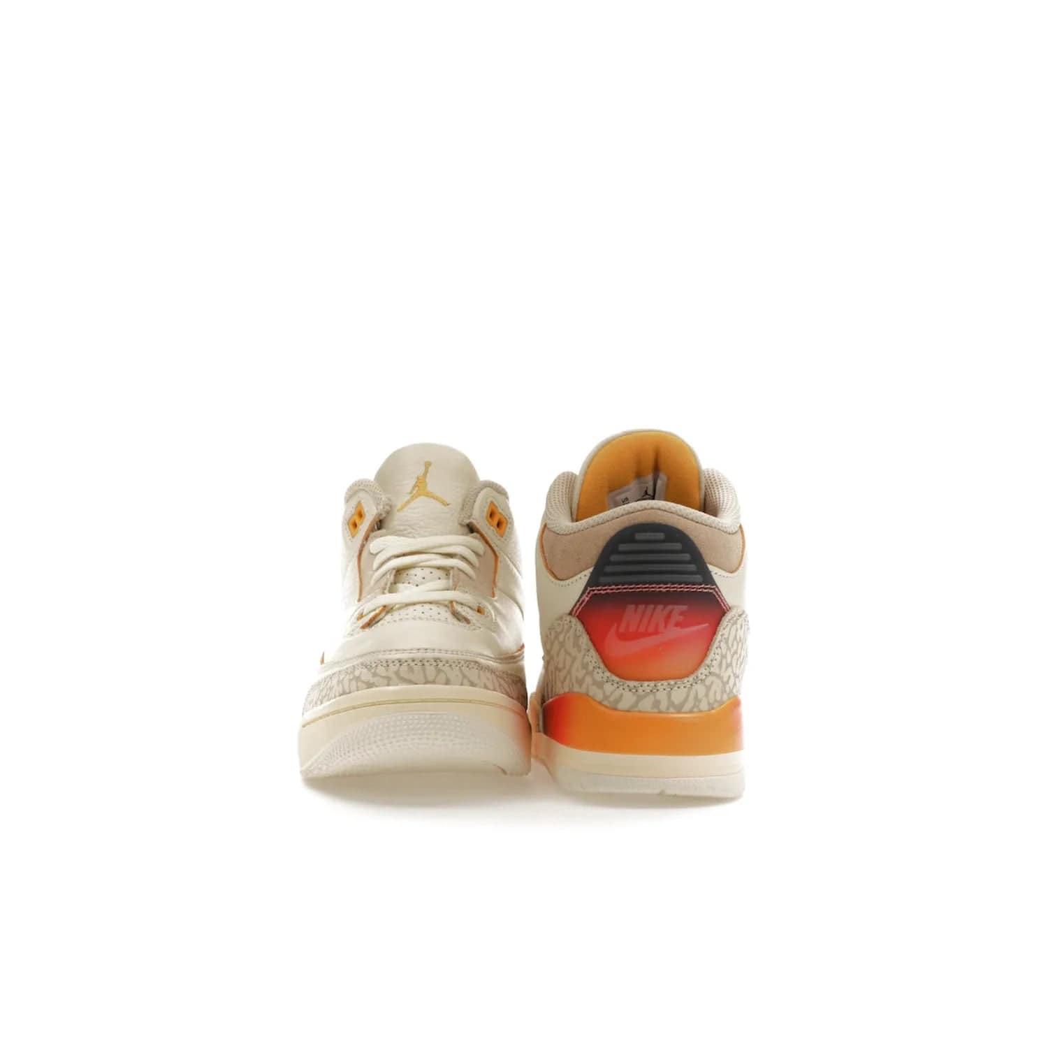 Jordan 3 Retro SP J Balvin Medellín Sunset (PS) - Image 10 - Only at www.BallersClubKickz.com - Jordan 3 Retro SP J Balvin Medellín Sunset (PS) arrives 2023-09-23. Add an edgy touch to your look with this vibrant multi-color sneaker.