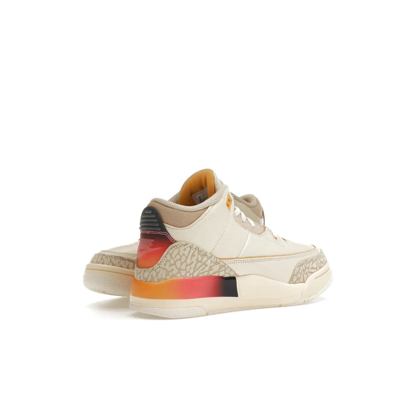 Jordan 3 Retro SP J Balvin Medellín Sunset (PS) - Image 15 - Only at www.BallersClubKickz.com - Jordan 3 Retro SP J Balvin Medellín Sunset (PS) arrives 2023-09-23. Add an edgy touch to your look with this vibrant multi-color sneaker.