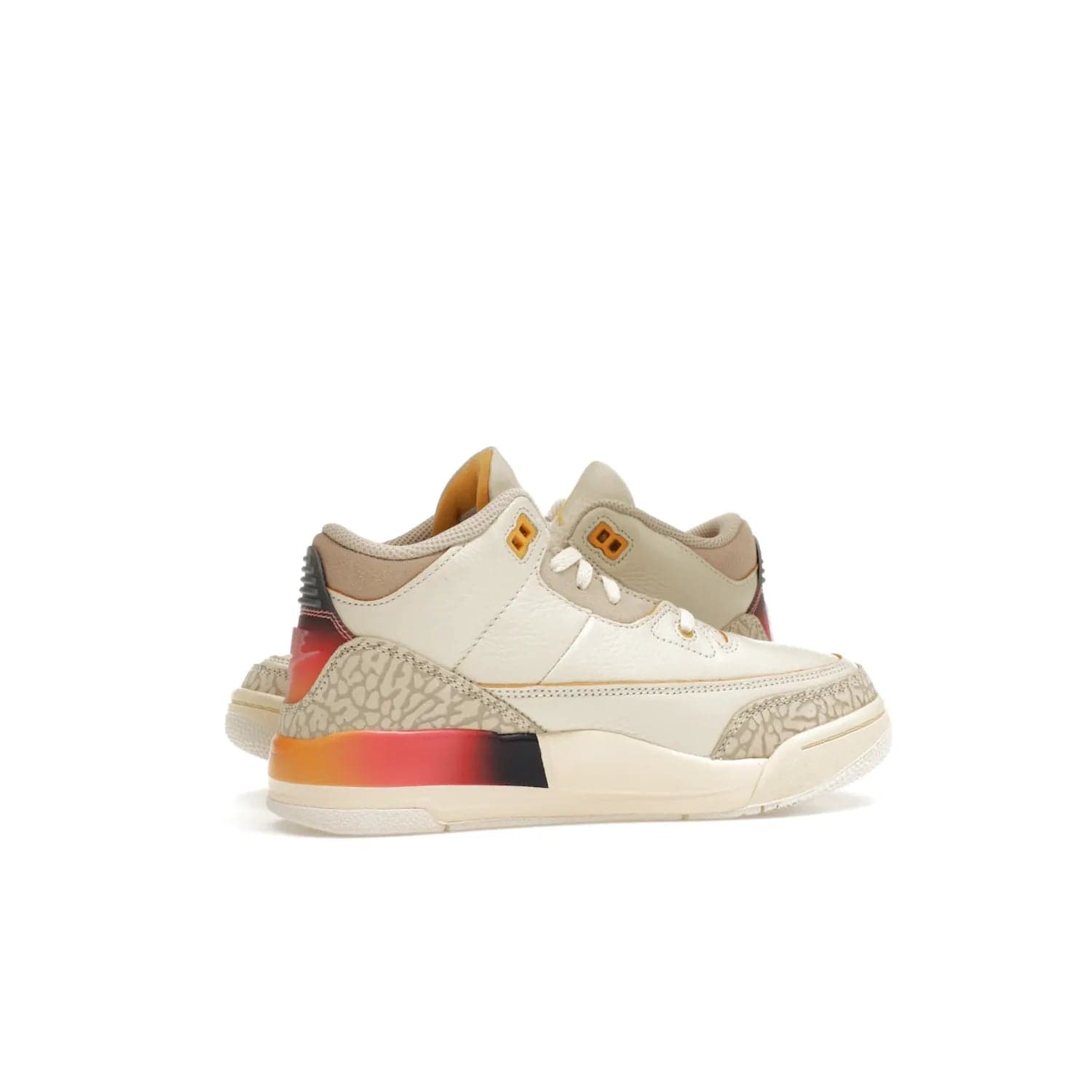 Jordan 3 Retro SP J Balvin Medellín Sunset (PS) - Image 17 - Only at www.BallersClubKickz.com - Jordan 3 Retro SP J Balvin Medellín Sunset (PS) arrives 2023-09-23. Add an edgy touch to your look with this vibrant multi-color sneaker.
