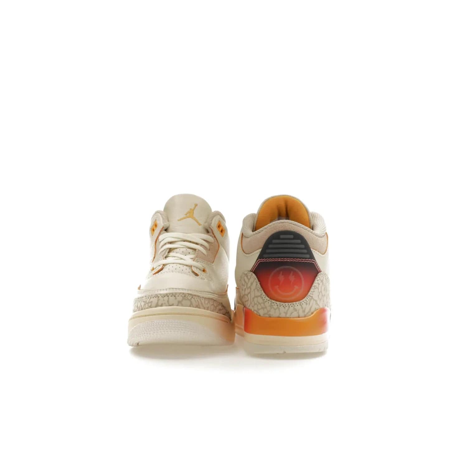 Jordan 3 Retro SP J Balvin Medellín Sunset (PS) - Image 28 - Only at www.BallersClubKickz.com - Jordan 3 Retro SP J Balvin Medellín Sunset (PS) arrives 2023-09-23. Add an edgy touch to your look with this vibrant multi-color sneaker.