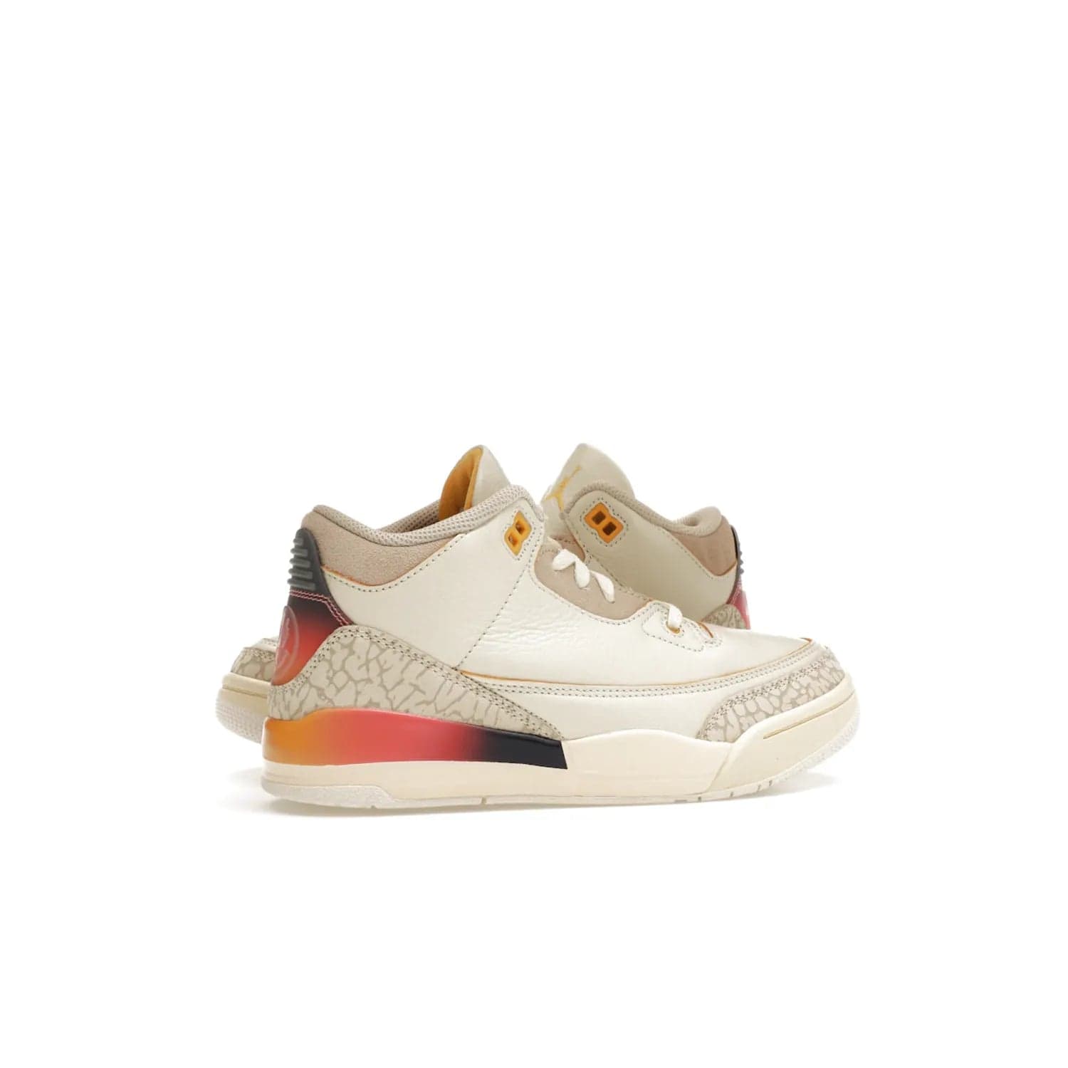 Jordan 3 Retro SP J Balvin Medellín Sunset (PS) - Image 35 - Only at www.BallersClubKickz.com - Jordan 3 Retro SP J Balvin Medellín Sunset (PS) arrives 2023-09-23. Add an edgy touch to your look with this vibrant multi-color sneaker.