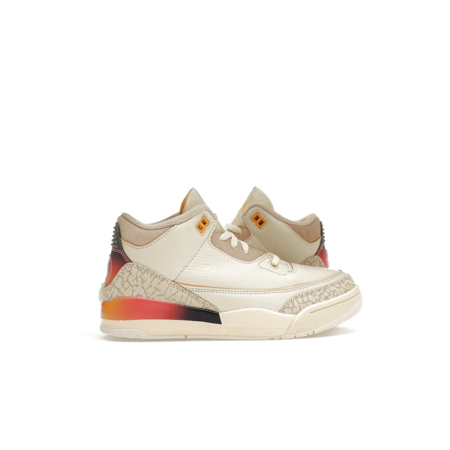 Jordan 3 Retro SP J Balvin Medellín Sunset (PS) - Image 36 - Only at www.BallersClubKickz.com - Jordan 3 Retro SP J Balvin Medellín Sunset (PS) arrives 2023-09-23. Add an edgy touch to your look with this vibrant multi-color sneaker.