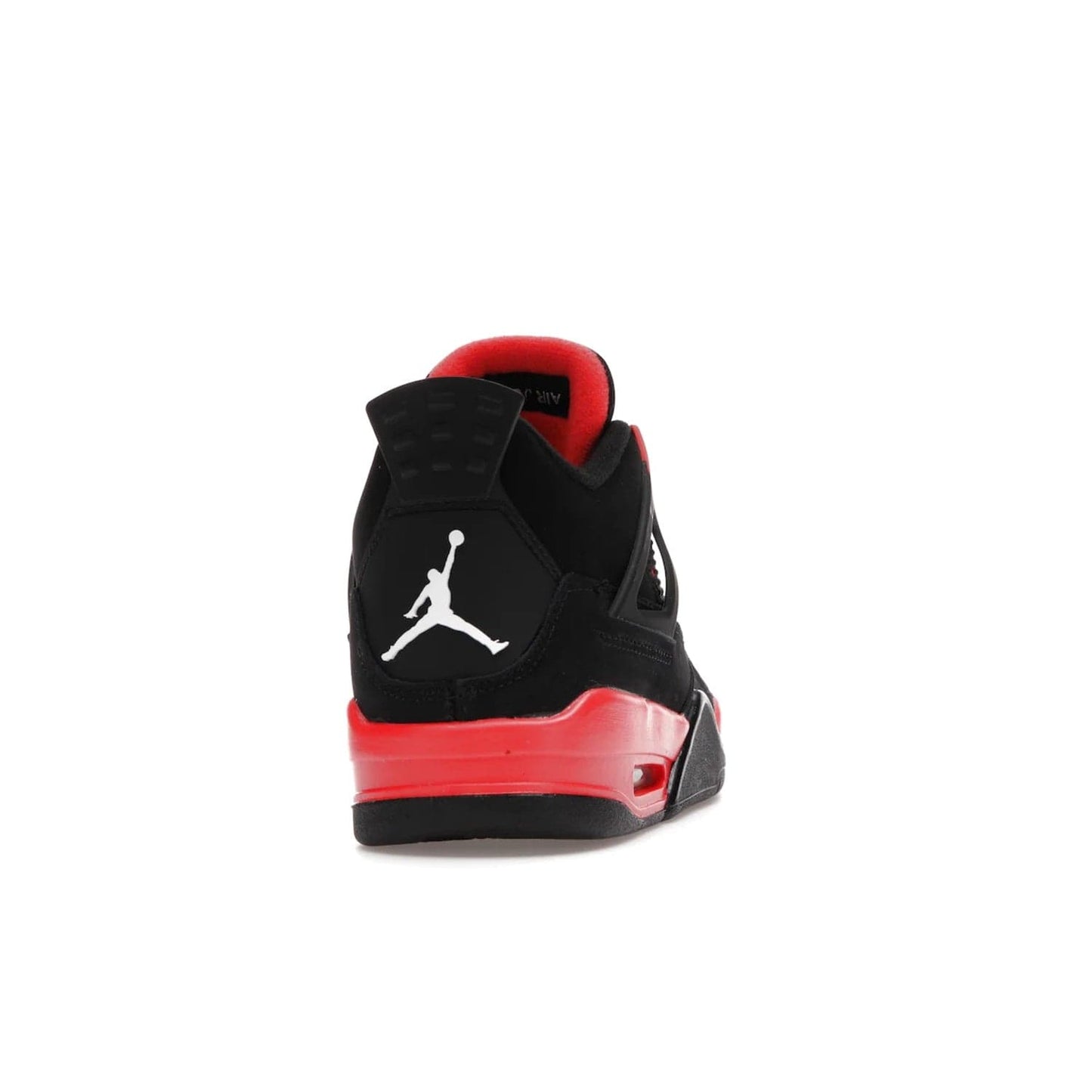 Jordan 4 Retro Red Thunder (GS) - Image 29 - Only at www.BallersClubKickz.com - The Air Jordan 4 Retro Red Thunder GS features a stylish black and crimson upper with a Jumpman logo. Athletic midsole with Air bubbles for cushioning and black rubber outsole with iconic motif complete this classic sneaker.