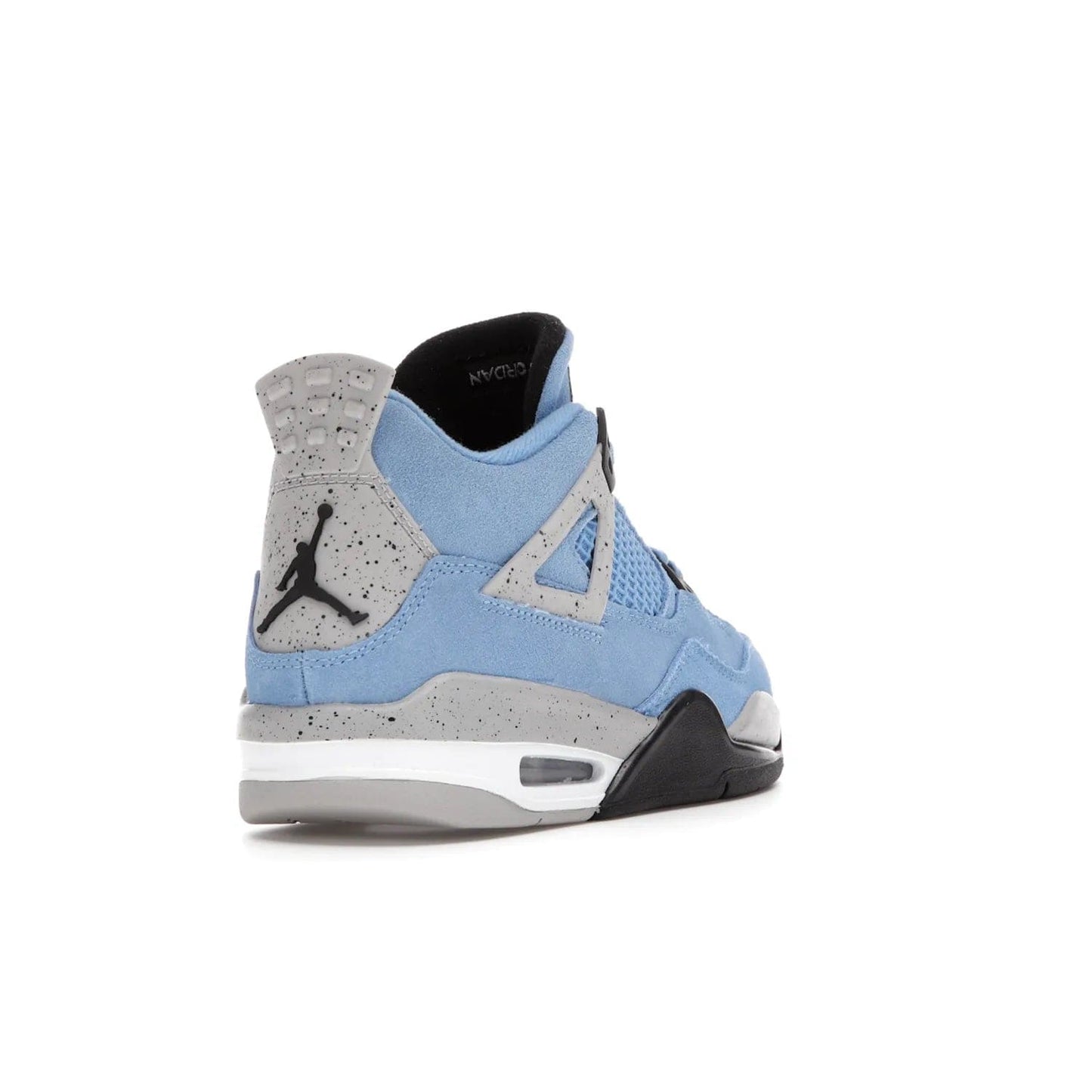 Jordan 4 Retro University Blue (GS) - Image 31 - Only at www.BallersClubKickz.com - Air Jordan 4 Retro University Blue GS: Classic silhouette and vibrant colors. Featuring a suede upper and Jumpman icon, this grade school-size shoe is perfect for collections and retails at $150.