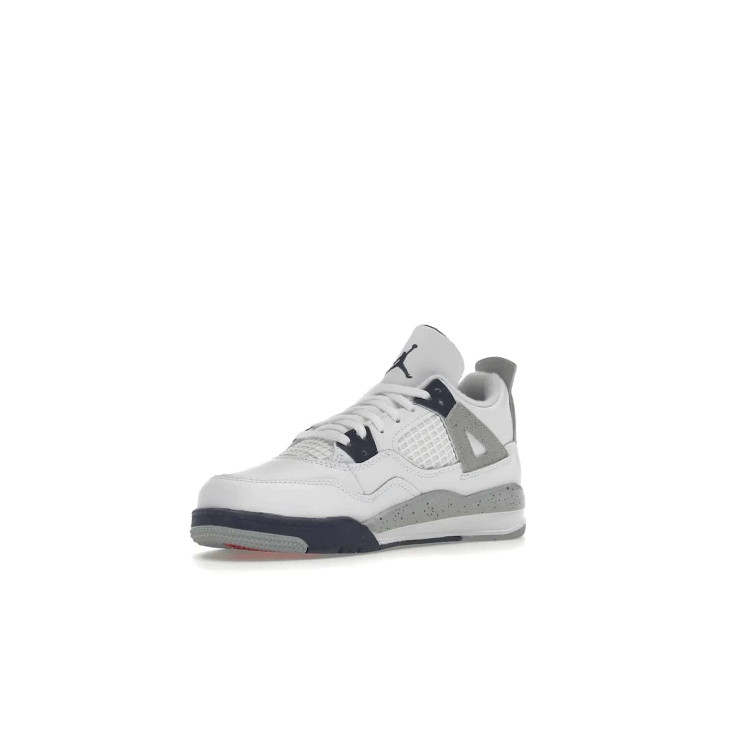Jordan 4 Retro Midnight Navy (PS) - Image 15 - Only at www.BallersClubKickz.com - Get freshened up for the start of the year with the Air Jordan 4 Retro Midnight Navy PS. Boasting iconic 1989 styling with updated features, including white tumbled leather overlays, a foam midsole, and a rubber outsole. Look your best and order by October 29th, 2022.