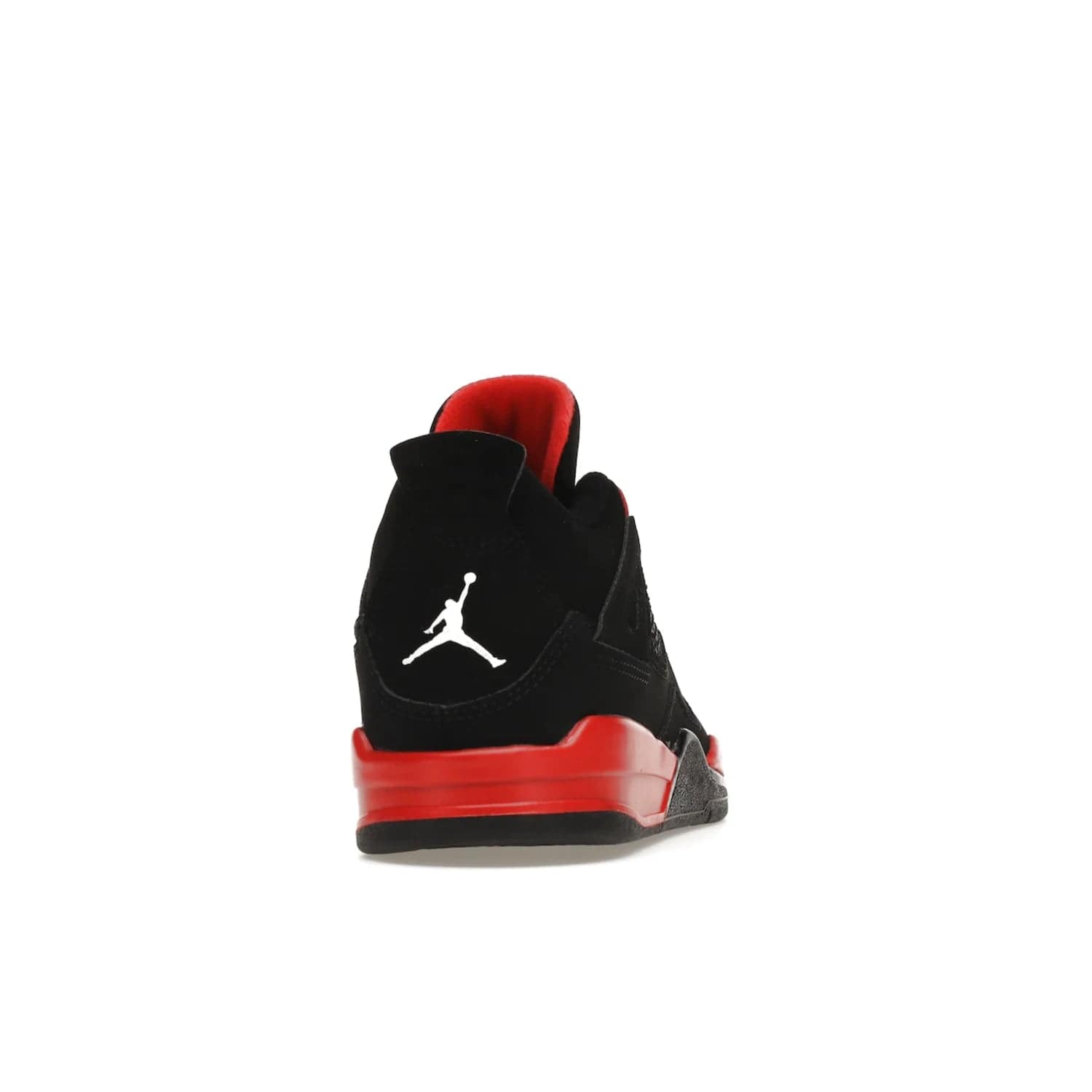 Jordan 4 Retro Red Thunder (PS) - Image 29 - Only at www.BallersClubKickz.com - The Air Jordan 4 Retro Red Thunder (PS) in a fresh new colorway for January 2022. Featuring a black nubuck upper and crimson accents. Get it now for $80.