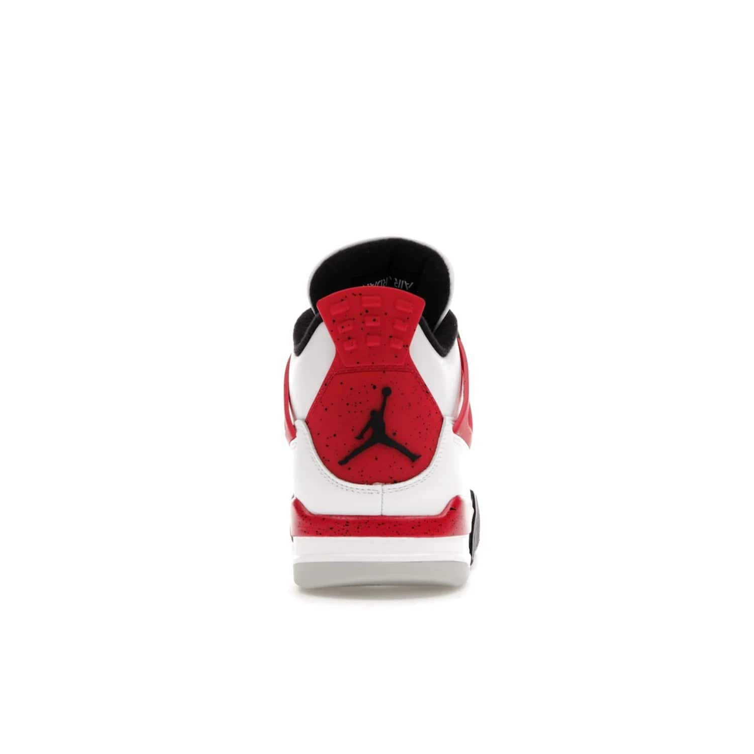 Jordan 4 Retro Red Cement - Image 28 - Only at www.BallersClubKickz.com - Iconic Jordan silhouette with a unique twist. White premium leather uppers with fire red and black detailing. Black, white, and fire red midsole with mesh detailing and Jumpman logo. Jordan 4 Retro Red Cement released with premium price.