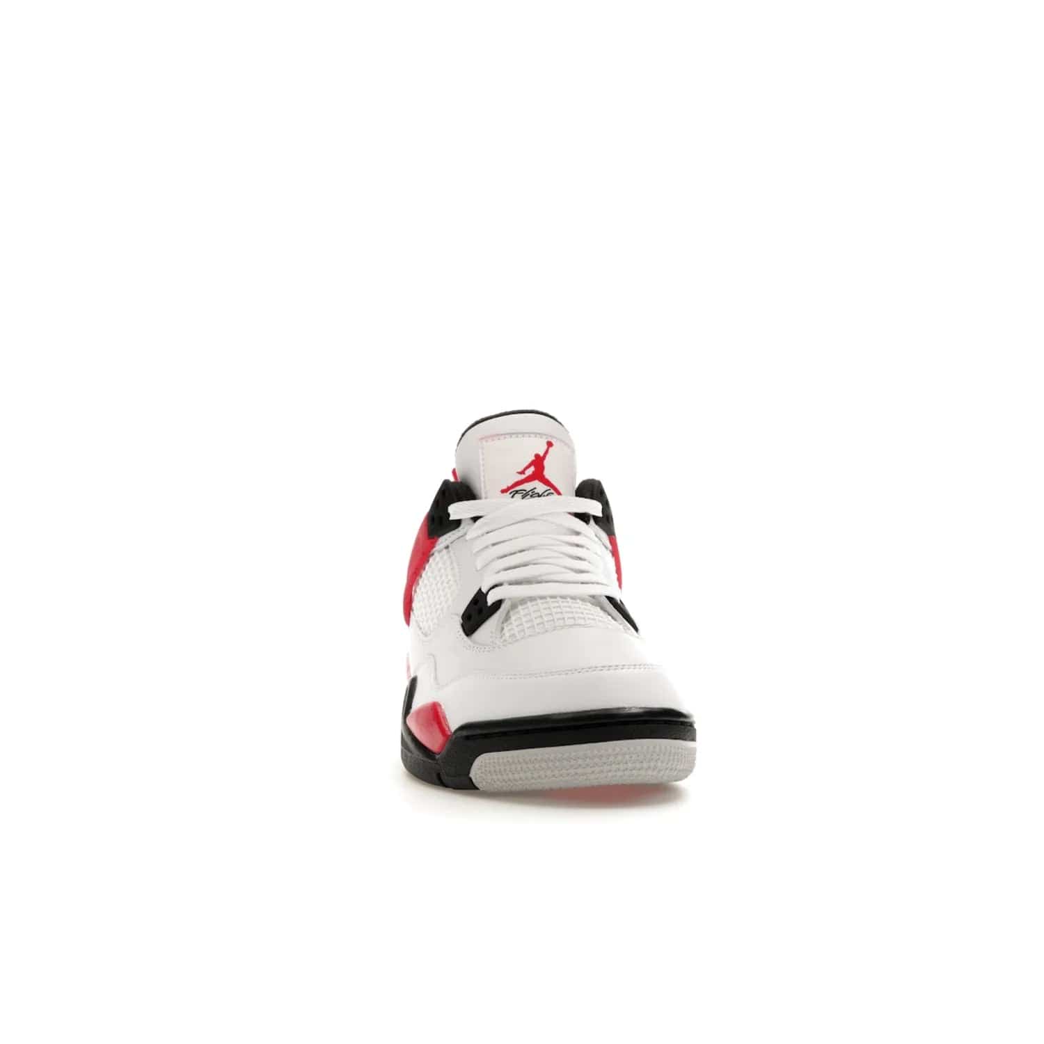 Jordan 4 Retro Red Cement (GS) - Image 9 - Only at www.BallersClubKickz.com - The Jordan 4 Retro ‘Red Cement’ mixes iconic style with modern grace. Featuring a mix of White, Fire Red, Black, and Neutral Grey, these timeless kicks drop mid-September 2023.