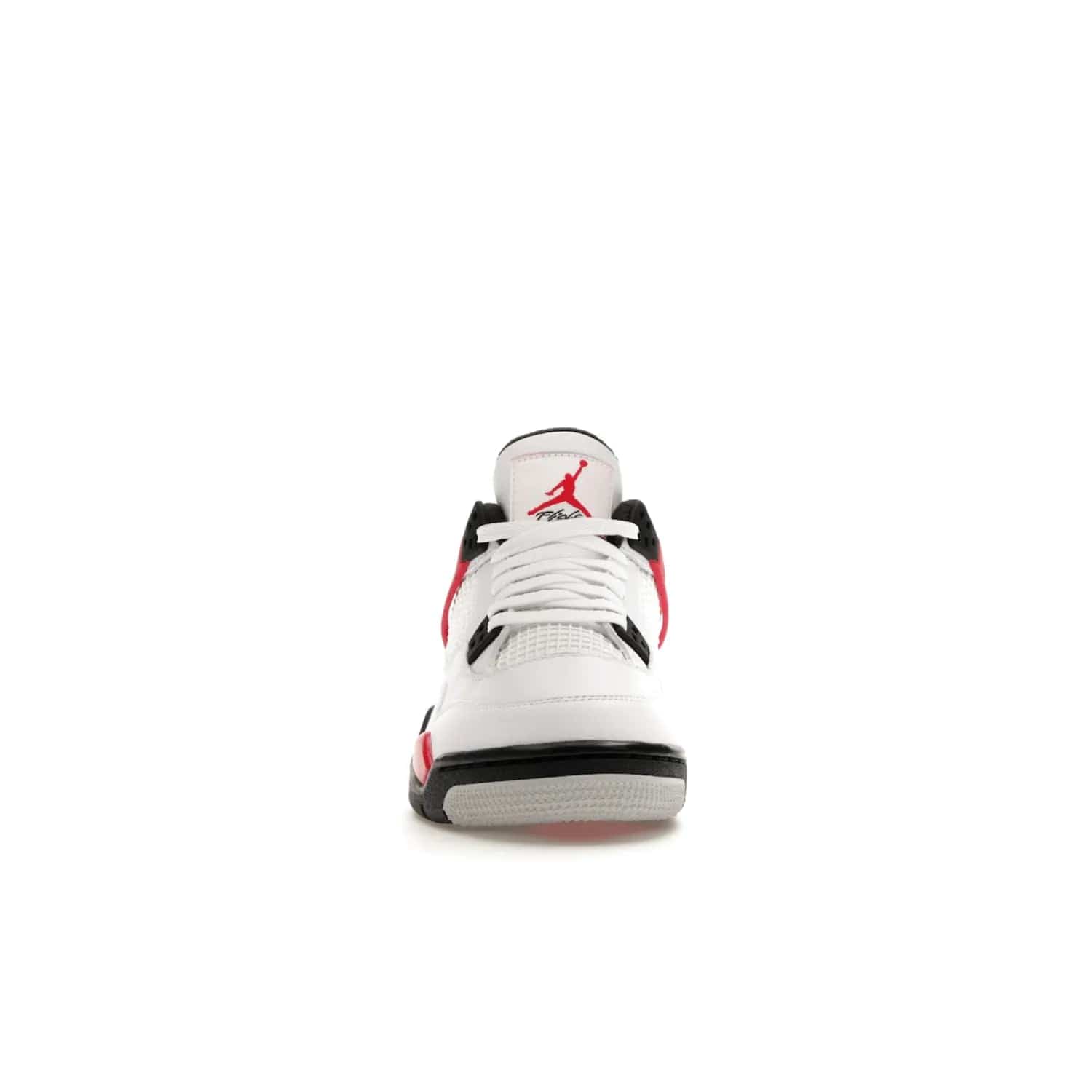Jordan 4 Retro Red Cement (GS) - Image 10 - Only at www.BallersClubKickz.com - The Jordan 4 Retro ‘Red Cement’ mixes iconic style with modern grace. Featuring a mix of White, Fire Red, Black, and Neutral Grey, these timeless kicks drop mid-September 2023.