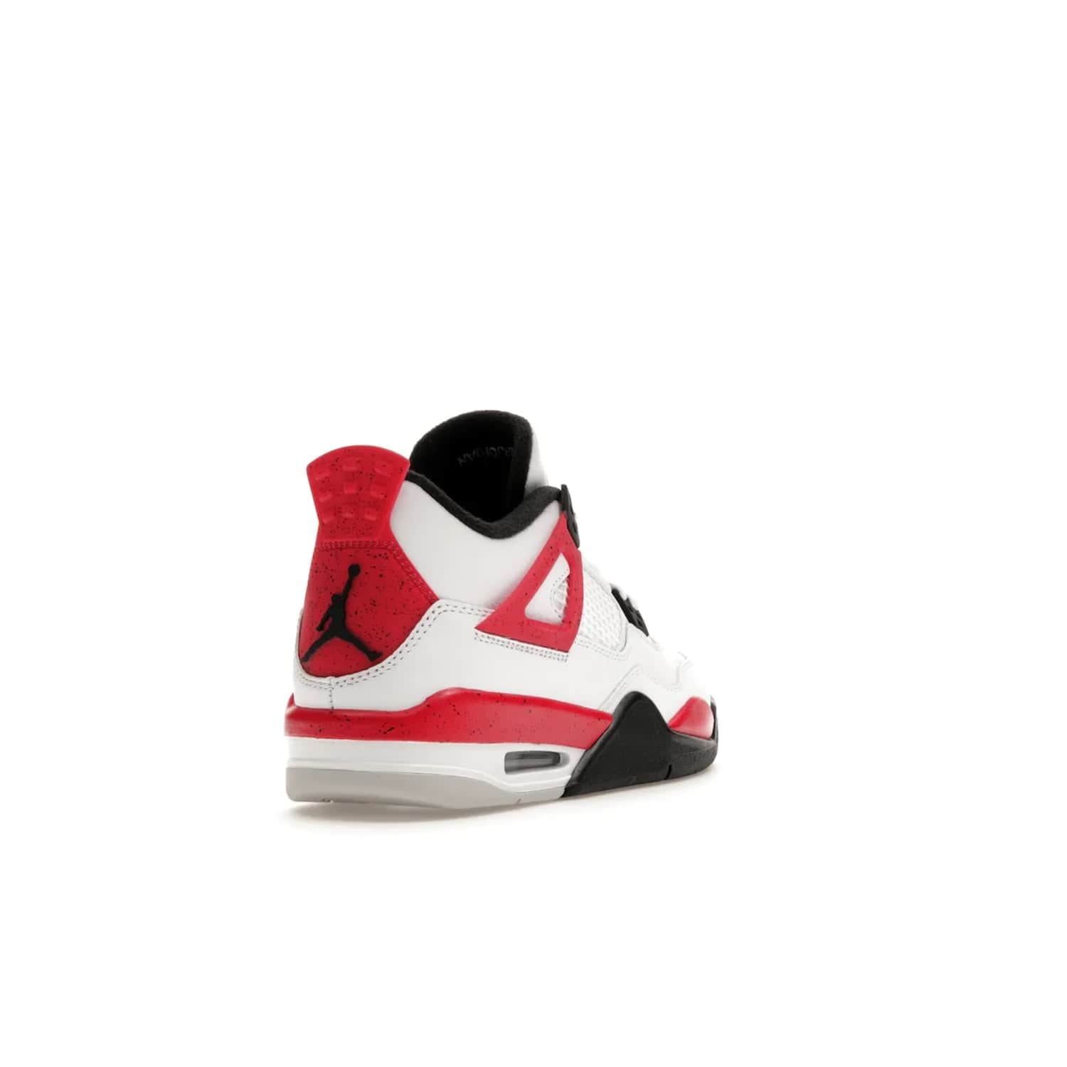 Jordan 4 Retro Red Cement (GS) - Image 31 - Only at www.BallersClubKickz.com - The Jordan 4 Retro ‘Red Cement’ mixes iconic style with modern grace. Featuring a mix of White, Fire Red, Black, and Neutral Grey, these timeless kicks drop mid-September 2023.