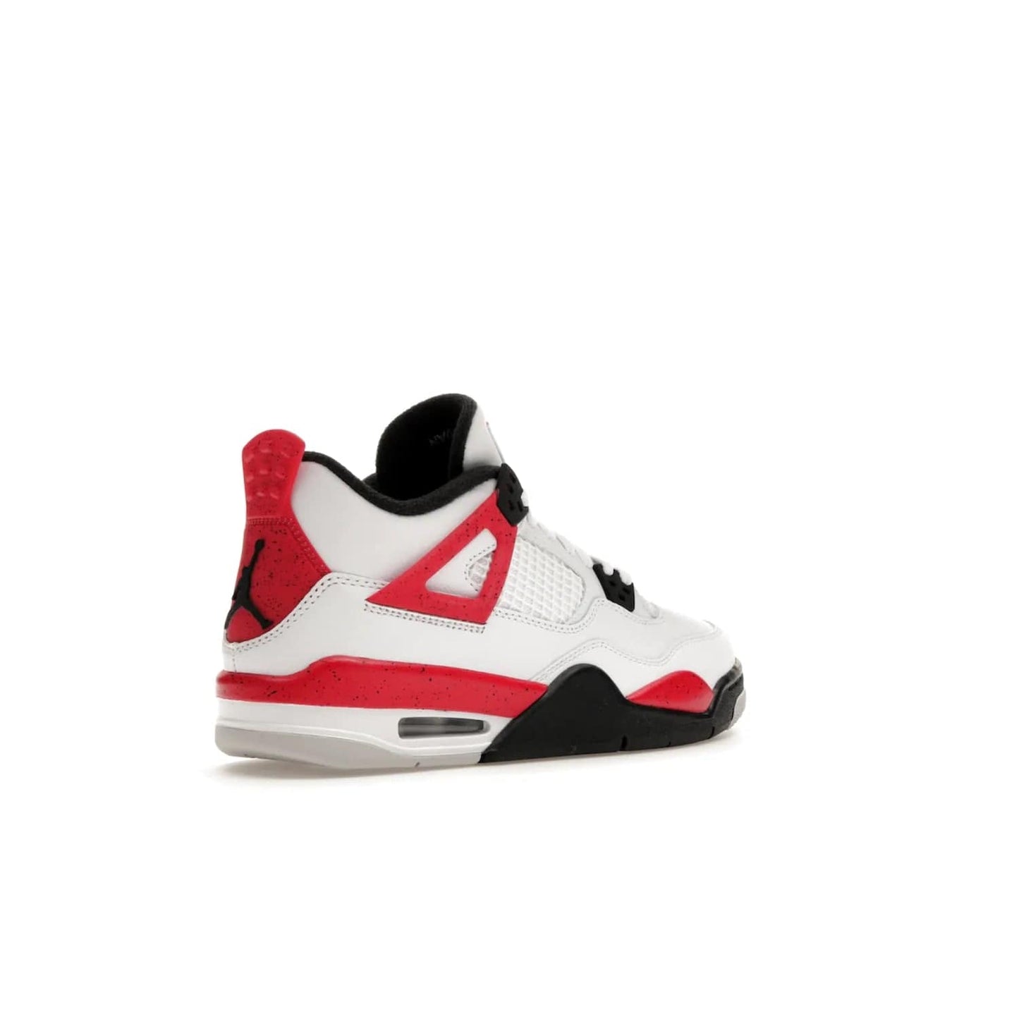 Jordan 4 Retro Red Cement (GS) - Image 33 - Only at www.BallersClubKickz.com - The Jordan 4 Retro ‘Red Cement’ mixes iconic style with modern grace. Featuring a mix of White, Fire Red, Black, and Neutral Grey, these timeless kicks drop mid-September 2023.