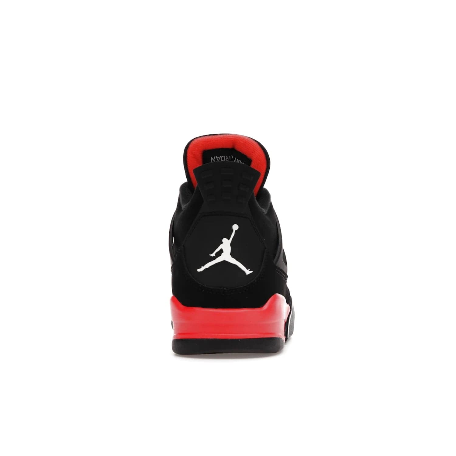 Jordan 4 Retro Red Thunder - Image 28 - Only at www.BallersClubKickz.com - Upscale your footwear with the Air Jordan 4 Retro Red Thunder. Featuring a Durabuck upper, red underlays, signature Flight patch, and vibrant red midsole, this retro sneaker adds style and edge. Releases in January 2022.