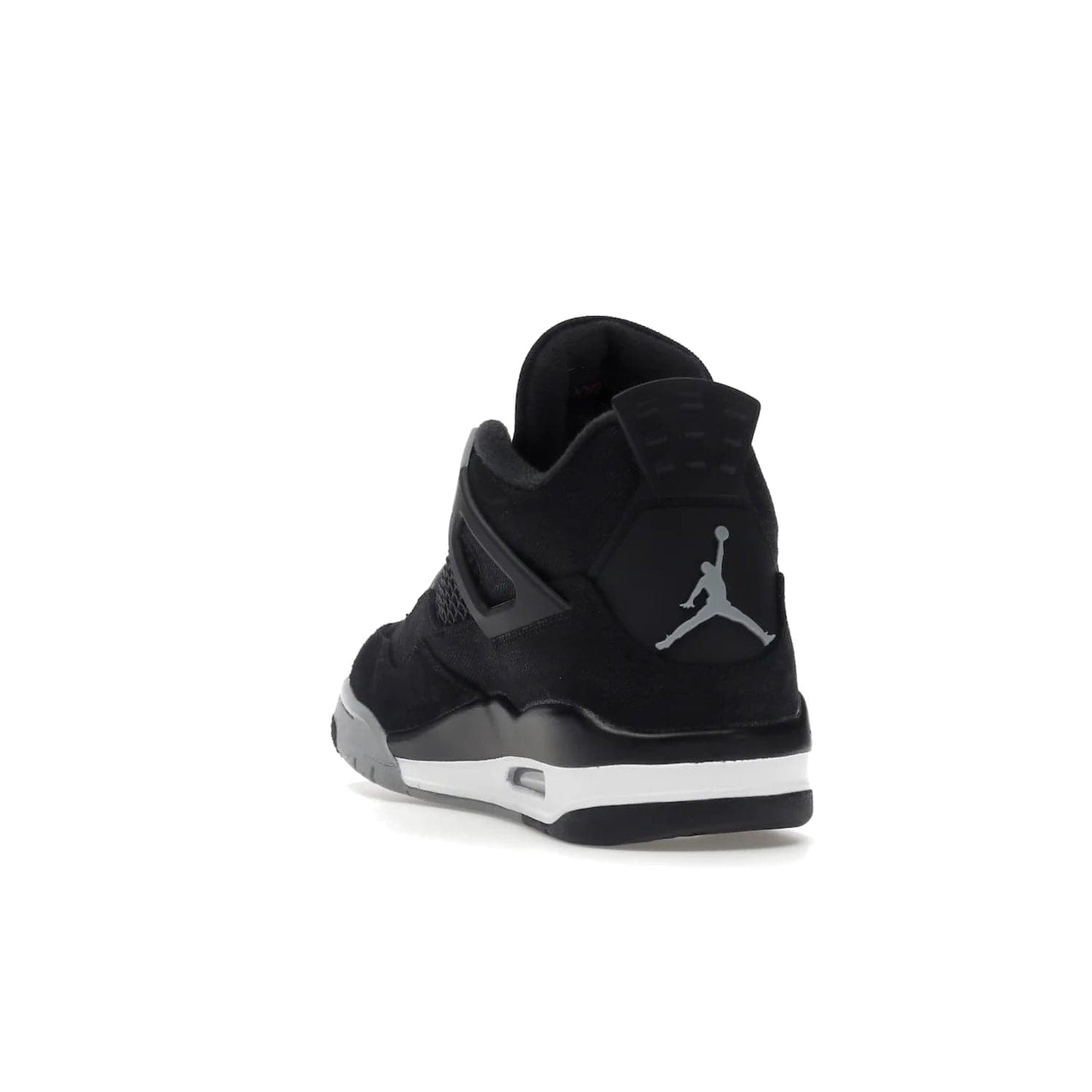 Jordan 4 Retro SE Black Canvas - Image 26 - Only at www.BallersClubKickz.com - The Air Jordan 4 Retro SE Black Canvas brings timeless style and modern luxury. Classic mid-top sneaker in black canvas and grey suede with tonal Jumpman logo, Flight logo and polyurethane midsole with visible Air-sole cushioning. Refresh your sneaker collection and rock the Air Jordan 4 Retro SE Black Canvas.