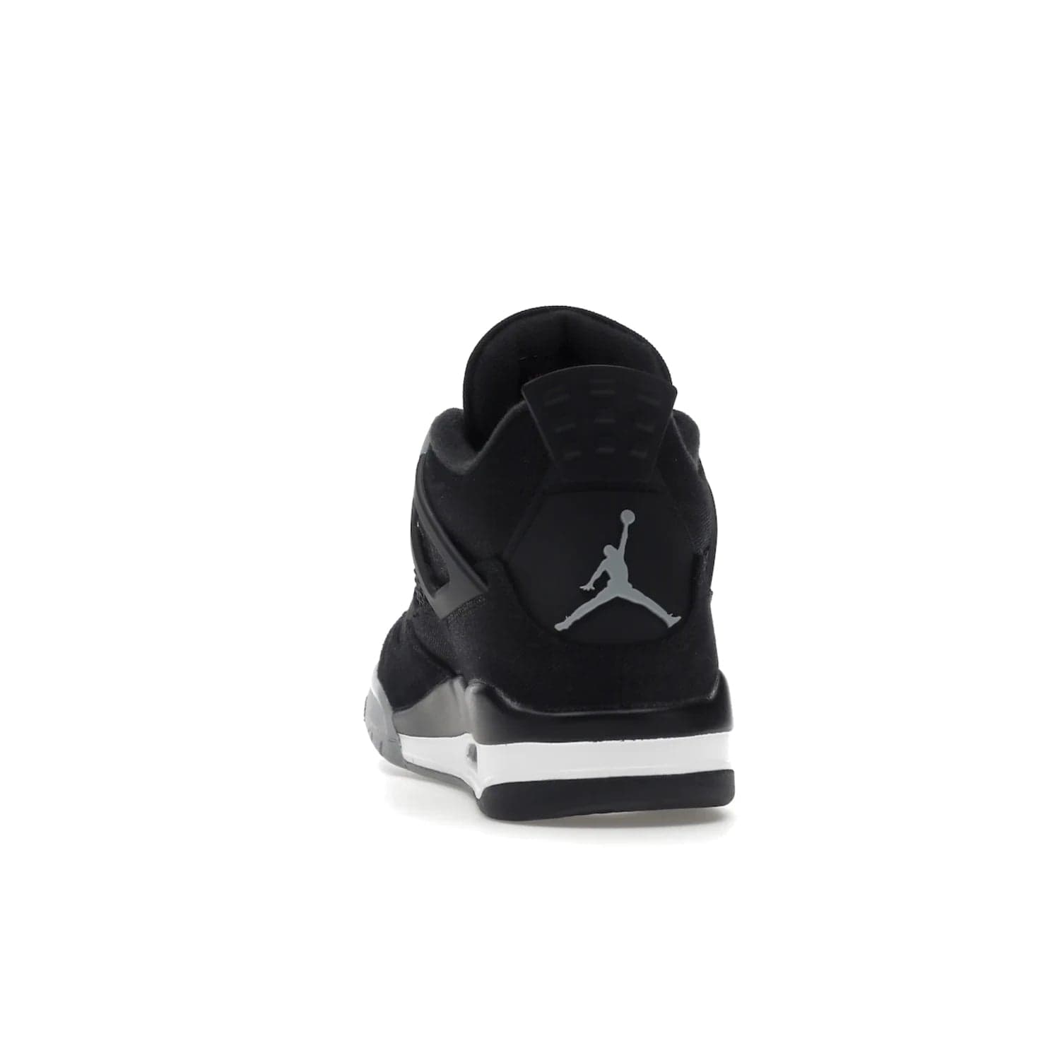 Jordan 4 Retro SE Black Canvas - Image 27 - Only at www.BallersClubKickz.com - The Air Jordan 4 Retro SE Black Canvas brings timeless style and modern luxury. Classic mid-top sneaker in black canvas and grey suede with tonal Jumpman logo, Flight logo and polyurethane midsole with visible Air-sole cushioning. Refresh your sneaker collection and rock the Air Jordan 4 Retro SE Black Canvas.