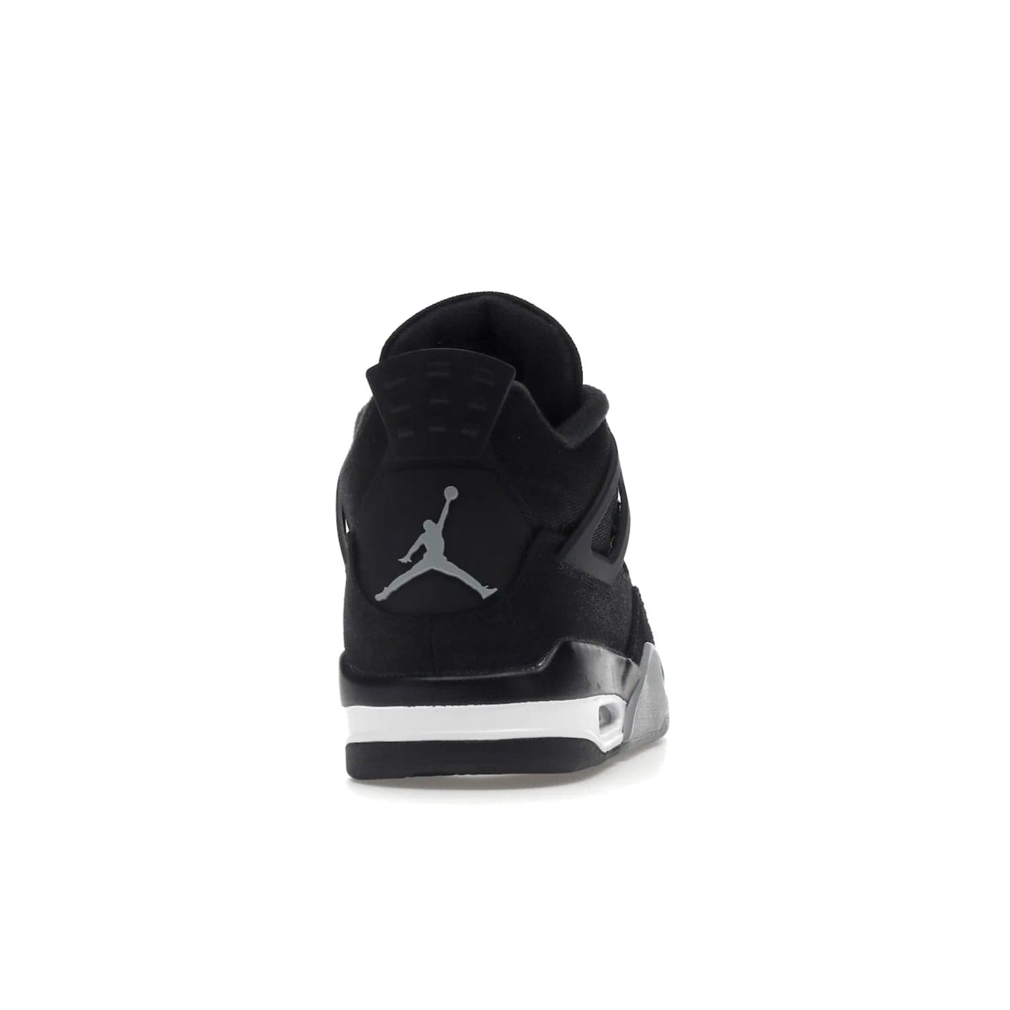 Jordan 4 Retro SE Black Canvas - Image 29 - Only at www.BallersClubKickz.com - The Air Jordan 4 Retro SE Black Canvas brings timeless style and modern luxury. Classic mid-top sneaker in black canvas and grey suede with tonal Jumpman logo, Flight logo and polyurethane midsole with visible Air-sole cushioning. Refresh your sneaker collection and rock the Air Jordan 4 Retro SE Black Canvas.