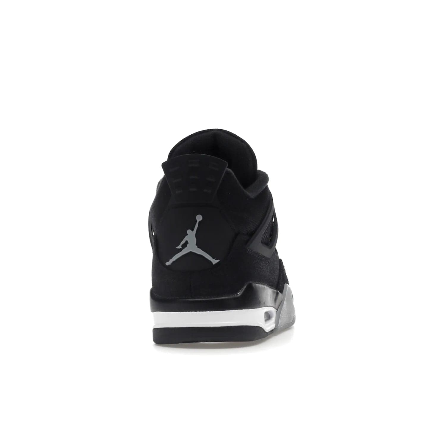 Jordan 4 Retro SE Black Canvas - Image 29 - Only at www.BallersClubKickz.com - The Air Jordan 4 Retro SE Black Canvas brings timeless style and modern luxury. Classic mid-top sneaker in black canvas and grey suede with tonal Jumpman logo, Flight logo and polyurethane midsole with visible Air-sole cushioning. Refresh your sneaker collection and rock the Air Jordan 4 Retro SE Black Canvas.