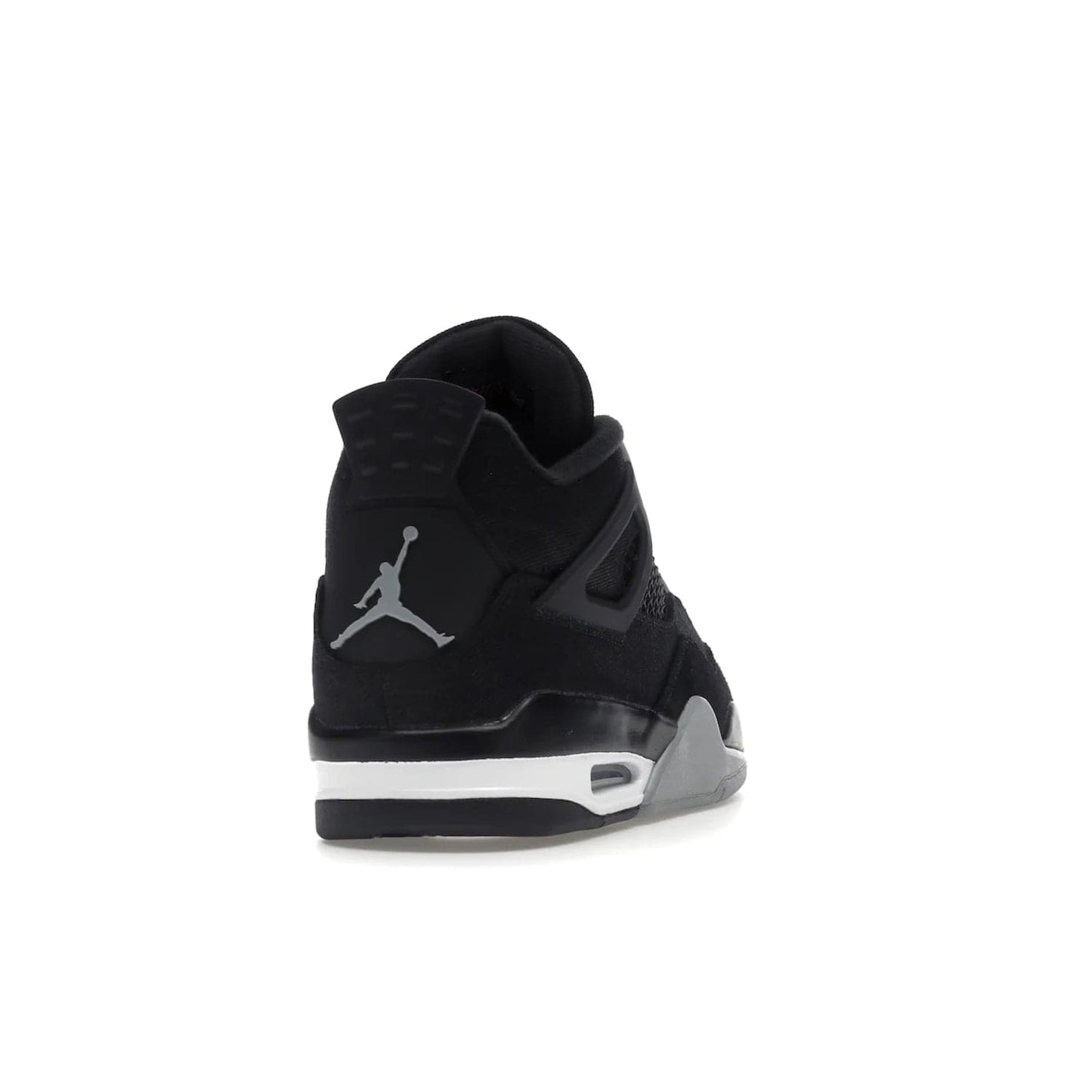 Jordan 4 Retro SE Black Canvas - Image 30 - Only at www.BallersClubKickz.com - The Air Jordan 4 Retro SE Black Canvas brings timeless style and modern luxury. Classic mid-top sneaker in black canvas and grey suede with tonal Jumpman logo, Flight logo and polyurethane midsole with visible Air-sole cushioning. Refresh your sneaker collection and rock the Air Jordan 4 Retro SE Black Canvas.