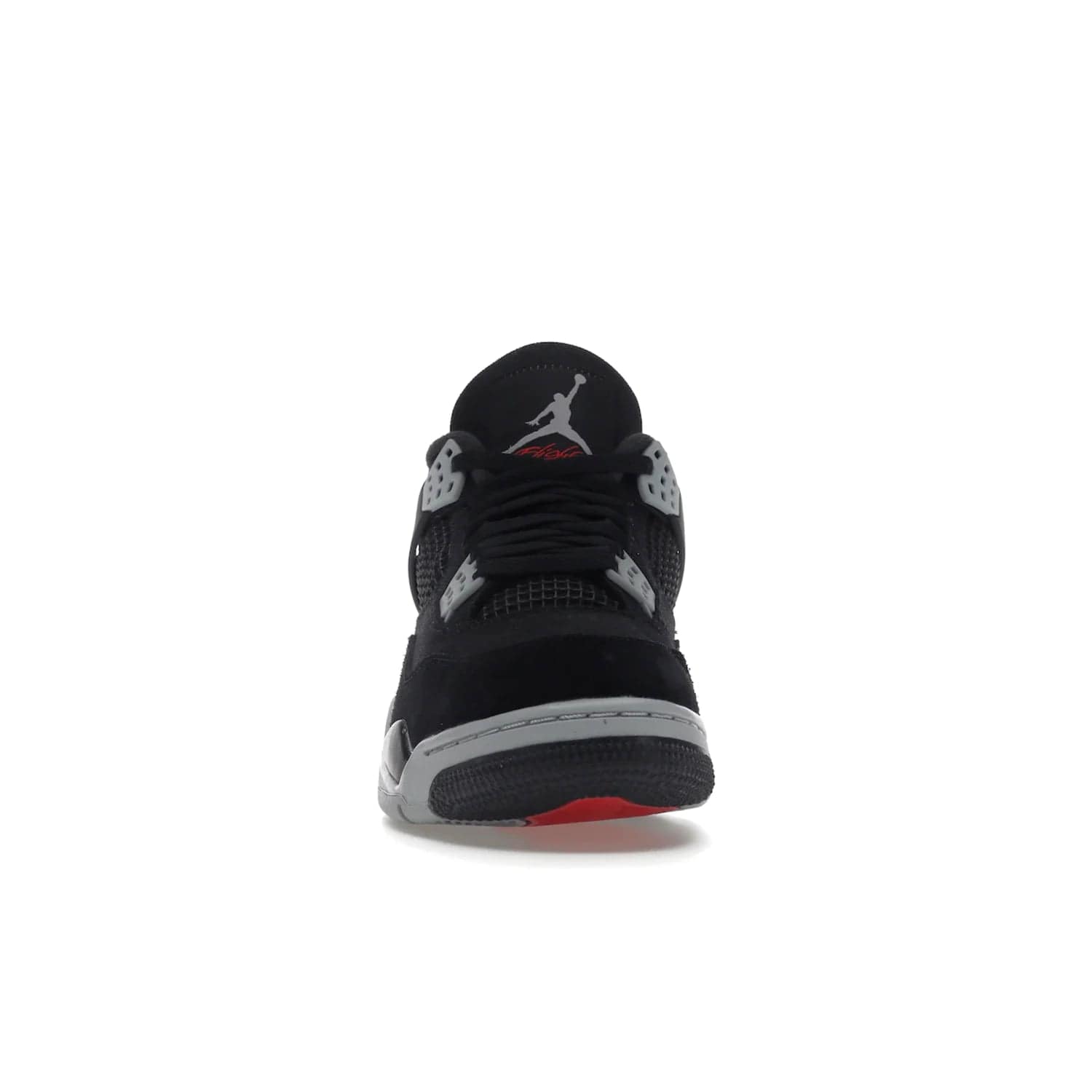 Jordan 4 Retro SE Black Canvas - Image 10 - Only at www.BallersClubKickz.com - The Air Jordan 4 Retro SE Black Canvas brings timeless style and modern luxury. Classic mid-top sneaker in black canvas and grey suede with tonal Jumpman logo, Flight logo and polyurethane midsole with visible Air-sole cushioning. Refresh your sneaker collection and rock the Air Jordan 4 Retro SE Black Canvas.