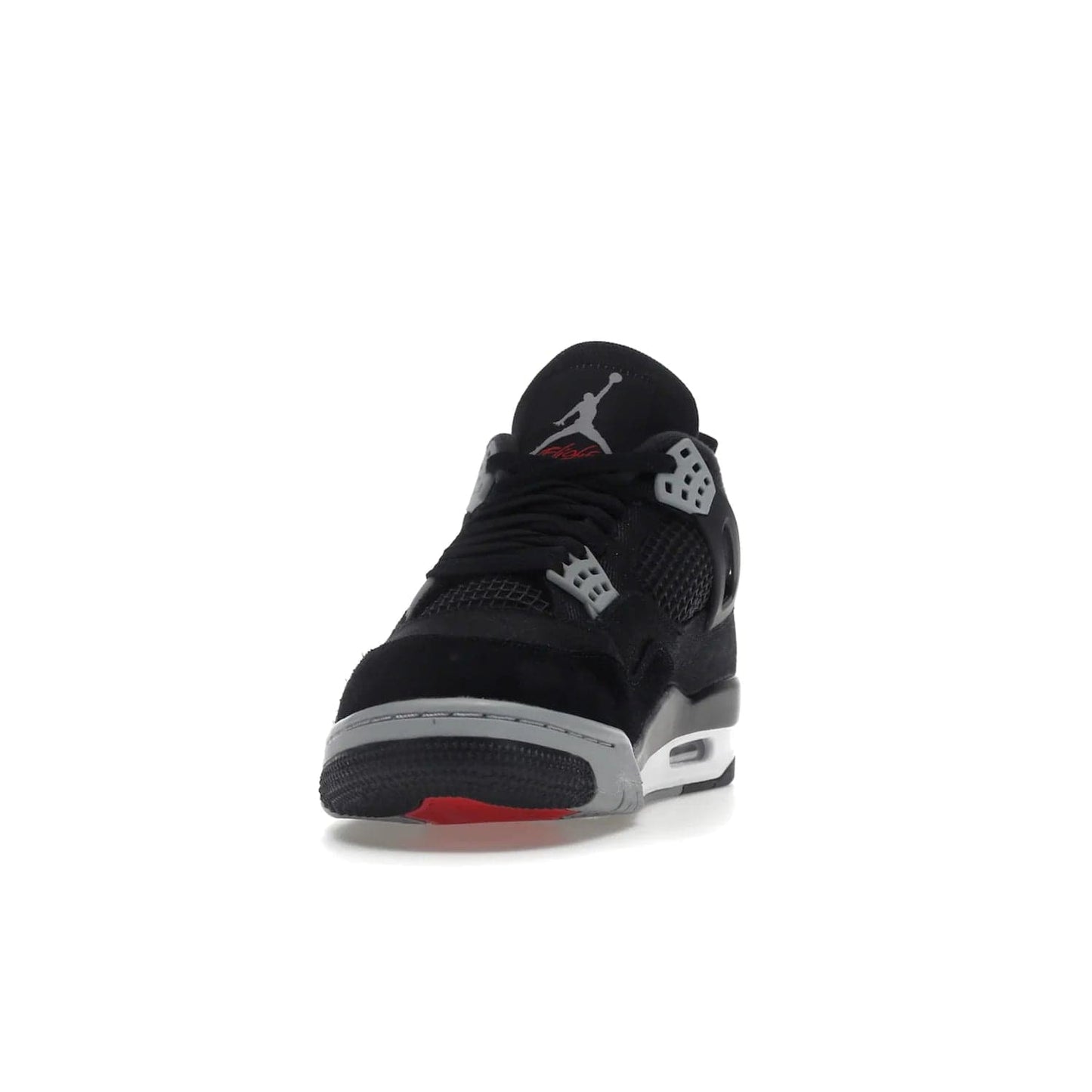 Jordan 4 Retro SE Black Canvas - Image 12 - Only at www.BallersClubKickz.com - The Air Jordan 4 Retro SE Black Canvas brings timeless style and modern luxury. Classic mid-top sneaker in black canvas and grey suede with tonal Jumpman logo, Flight logo and polyurethane midsole with visible Air-sole cushioning. Refresh your sneaker collection and rock the Air Jordan 4 Retro SE Black Canvas.