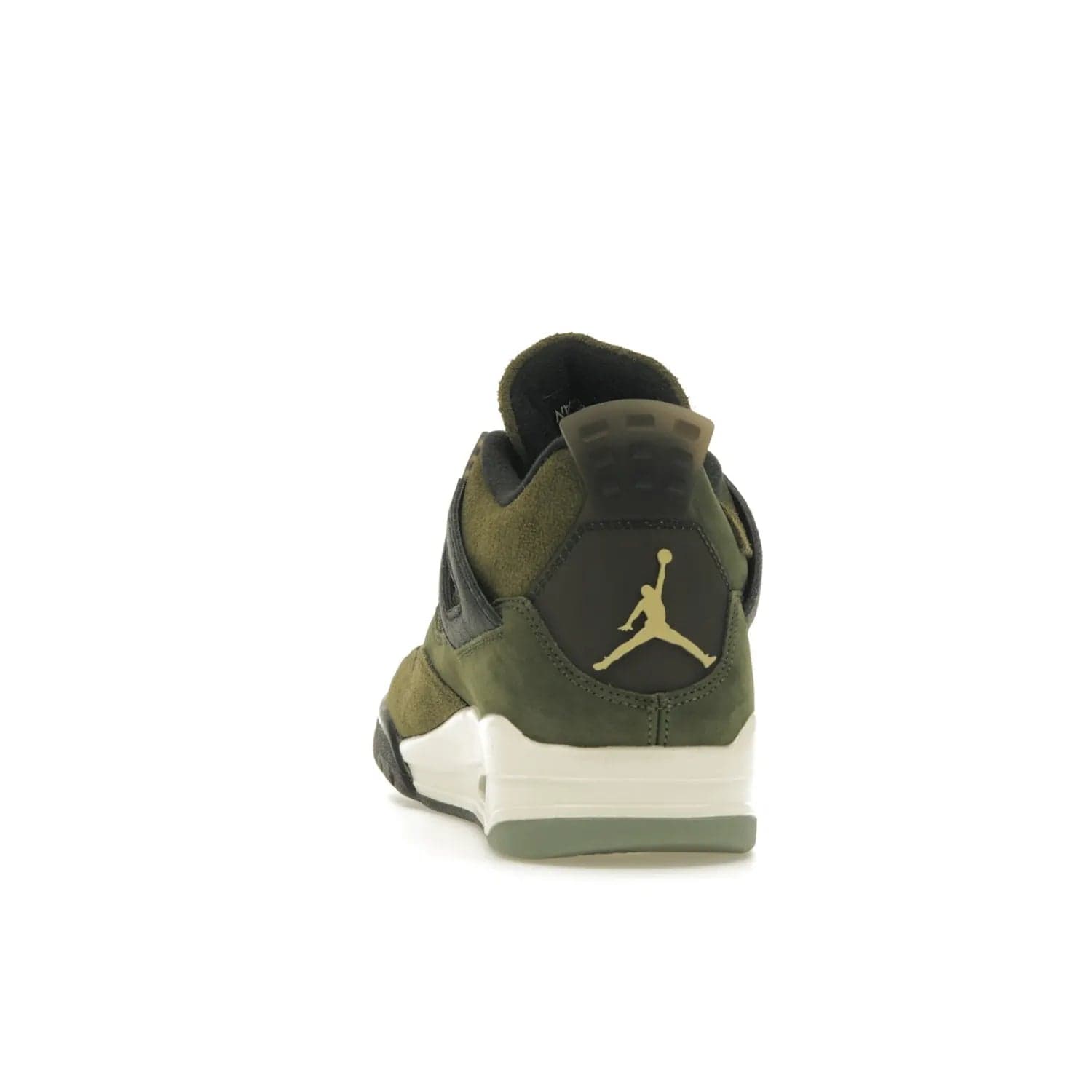 Jordan 4 Retro SE Craft Medium Olive - Image 27 - Only at www.BallersClubKickz.com - Grab the Jordan 4 Retro SE Crafts for a unique style. Combines Medium Olive, Pale Vanilla, Khaki, Black and Sail, with same classic shape, cushioning, and rubber outsole. Available on November 18th!