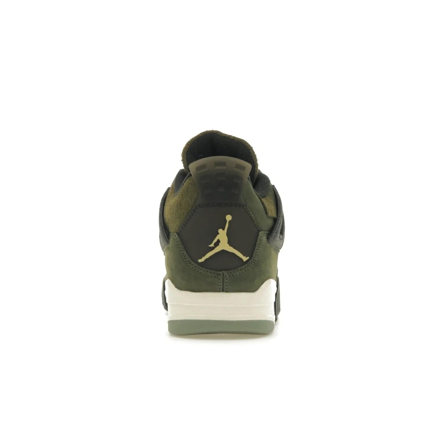 Jordan 4 Retro SE Craft Medium Olive - Image 28 - Only at www.BallersClubKickz.com - Grab the Jordan 4 Retro SE Crafts for a unique style. Combines Medium Olive, Pale Vanilla, Khaki, Black and Sail, with same classic shape, cushioning, and rubber outsole. Available on November 18th!
